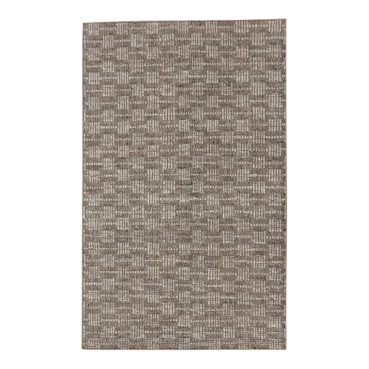 White Wool Jute Hand Woven Rug 3x5 Ft. Chairish