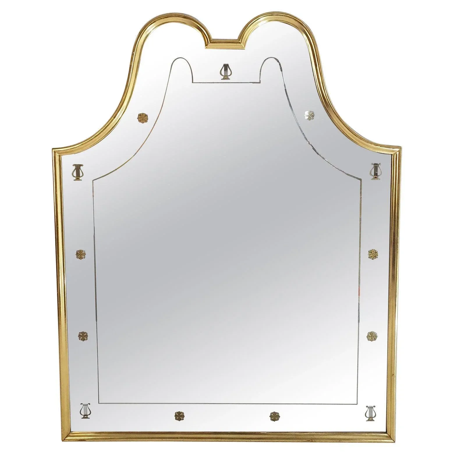 Large Neoclassical Full Length Mirror, Italy