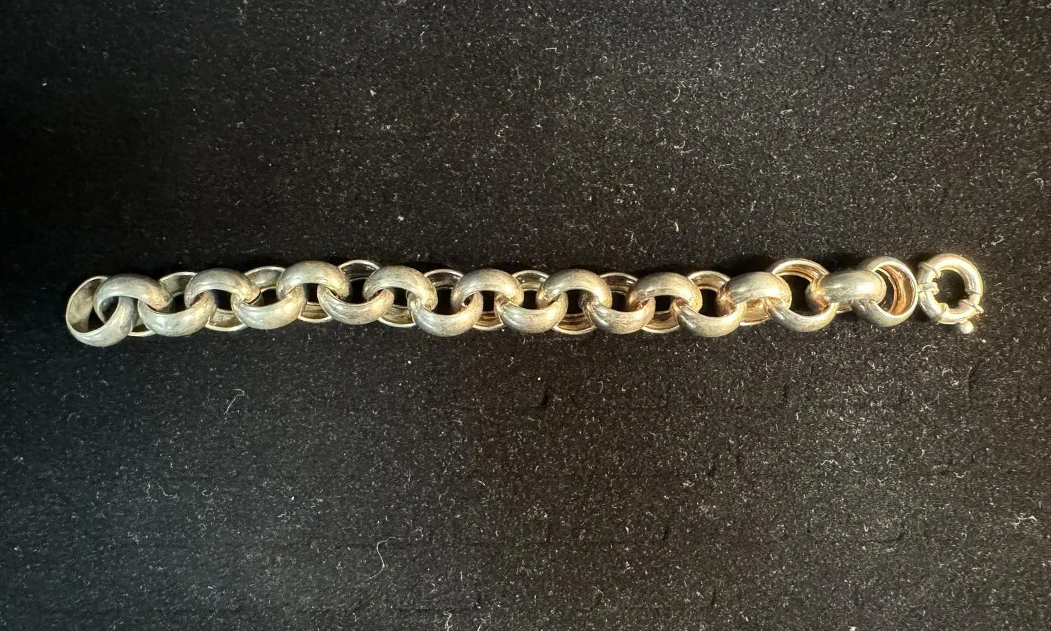 Sink FaucetLarge Mesh Bracelet in Silver, 1970