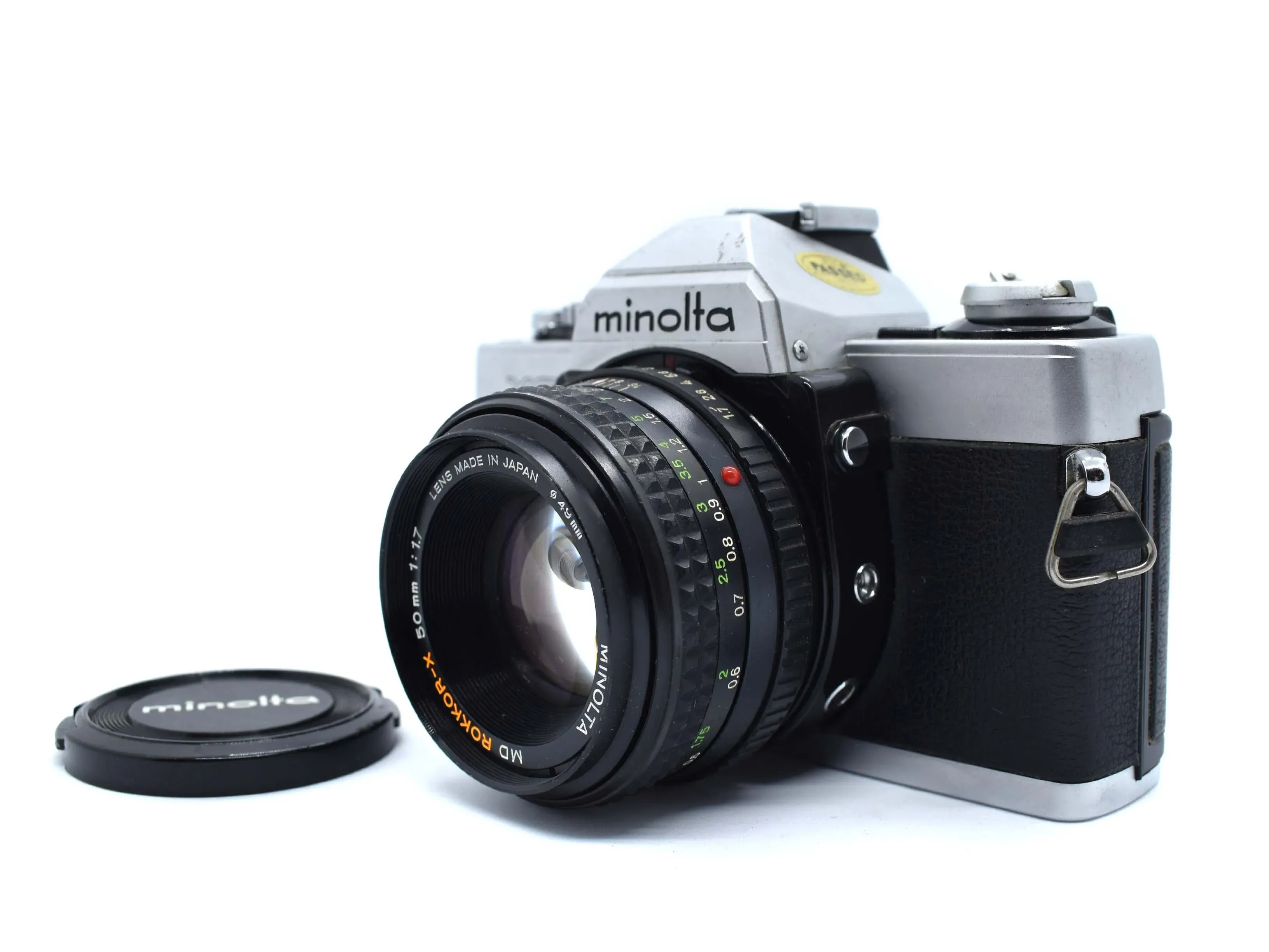 ミノルタ XG-1 フィルムカメラ+ MD 50mm f/2 レンズ Minolta XG-1 Film Camera with Minolta MD 50mm f2 Lens PTC