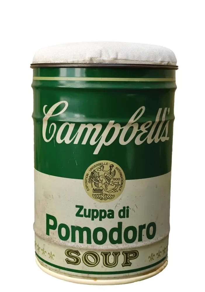 オリジナルプリント ヨコギアラオ　006_1 TT　SOUP 1987 Andy Warhol Campbell's Soup Can Stool by Dino Gavina for Studio