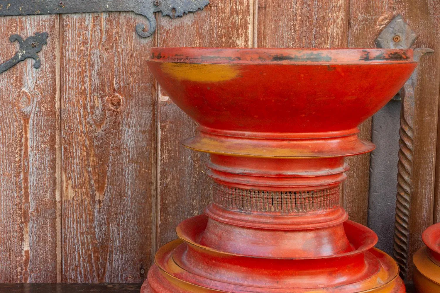 00s STONE ISLAND Half-Zip Polo Shirt Paul Harvey19th Century Merigold Lacquered Burmese Vessel