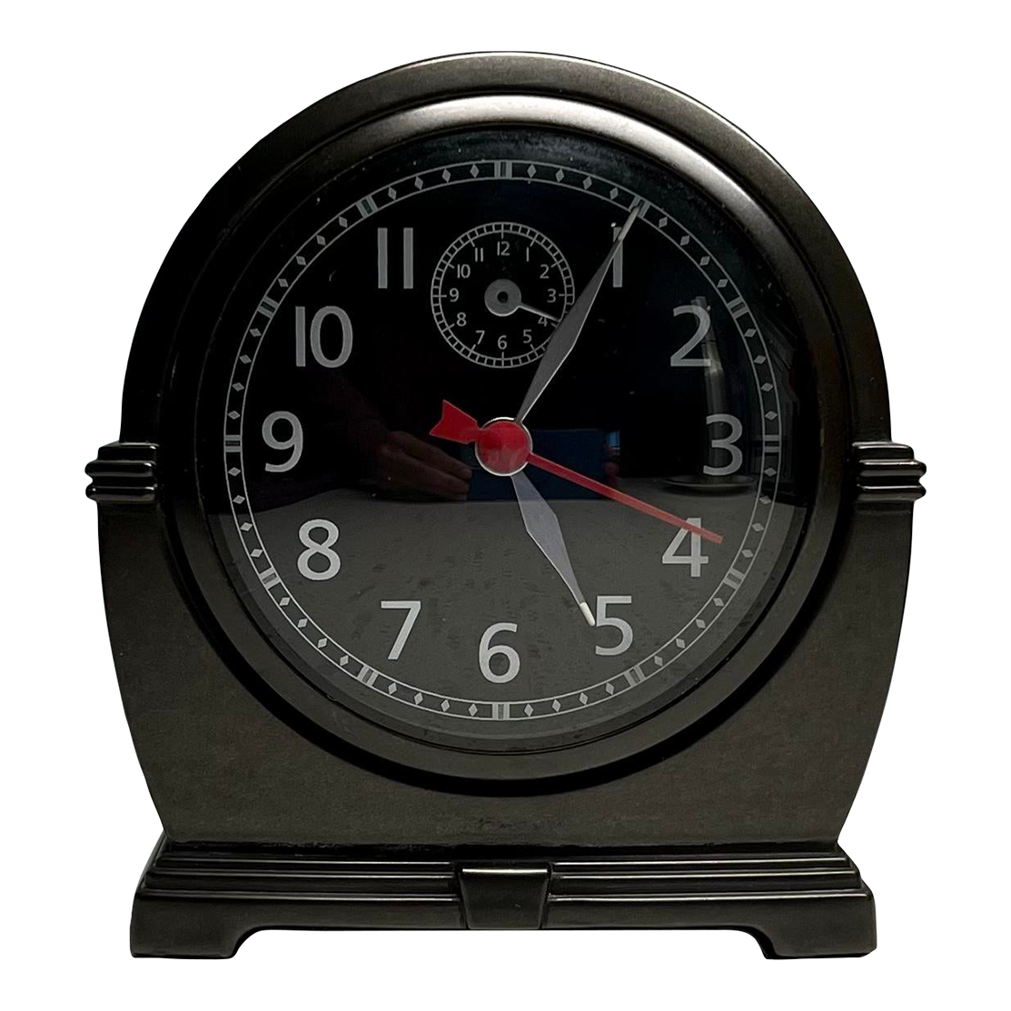 1990s Pottery Barn Clock in Copper Finish Chairish