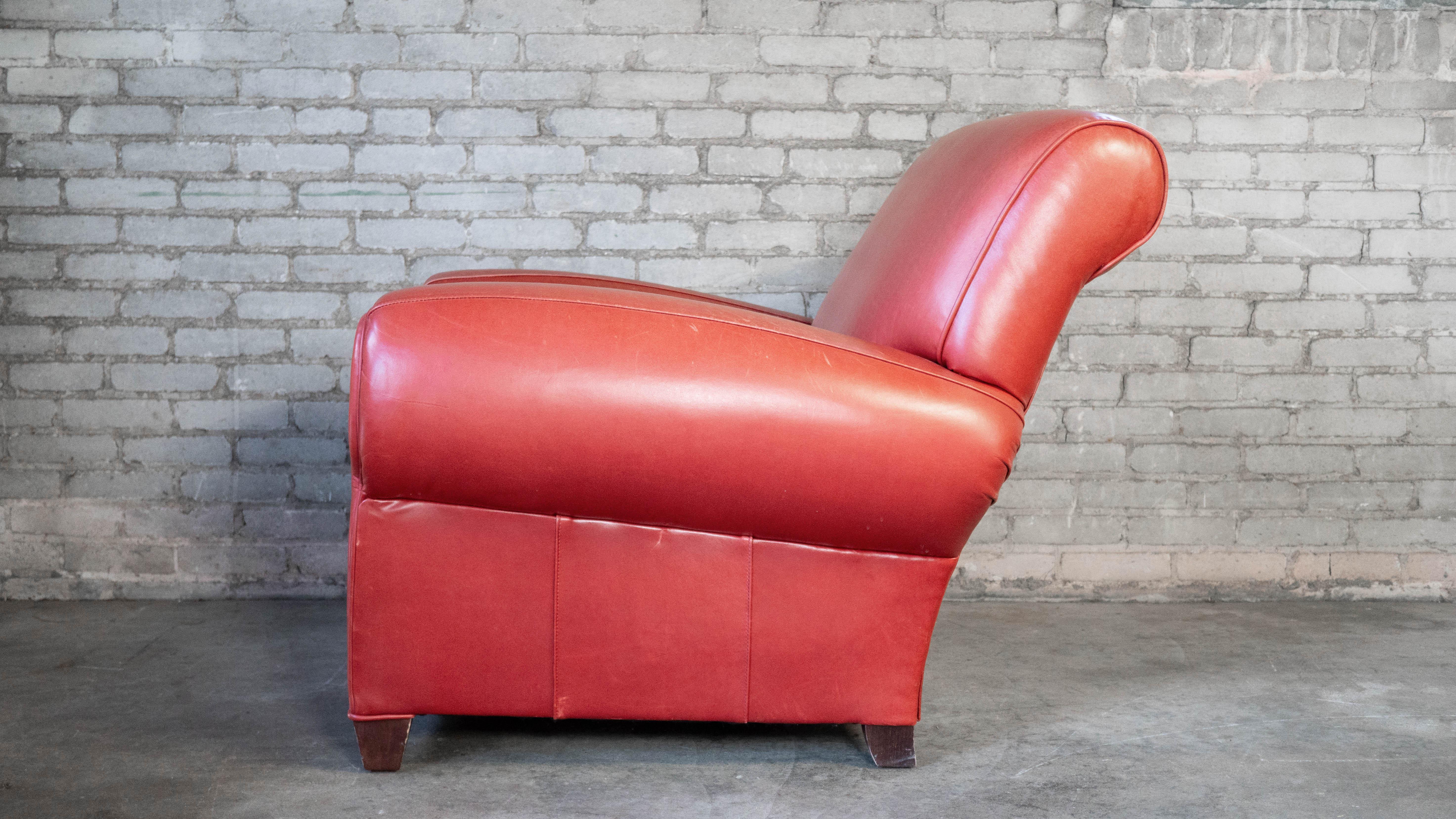 Manhattan Chair Pottery Barn Leather Club Chair Pottery Barn