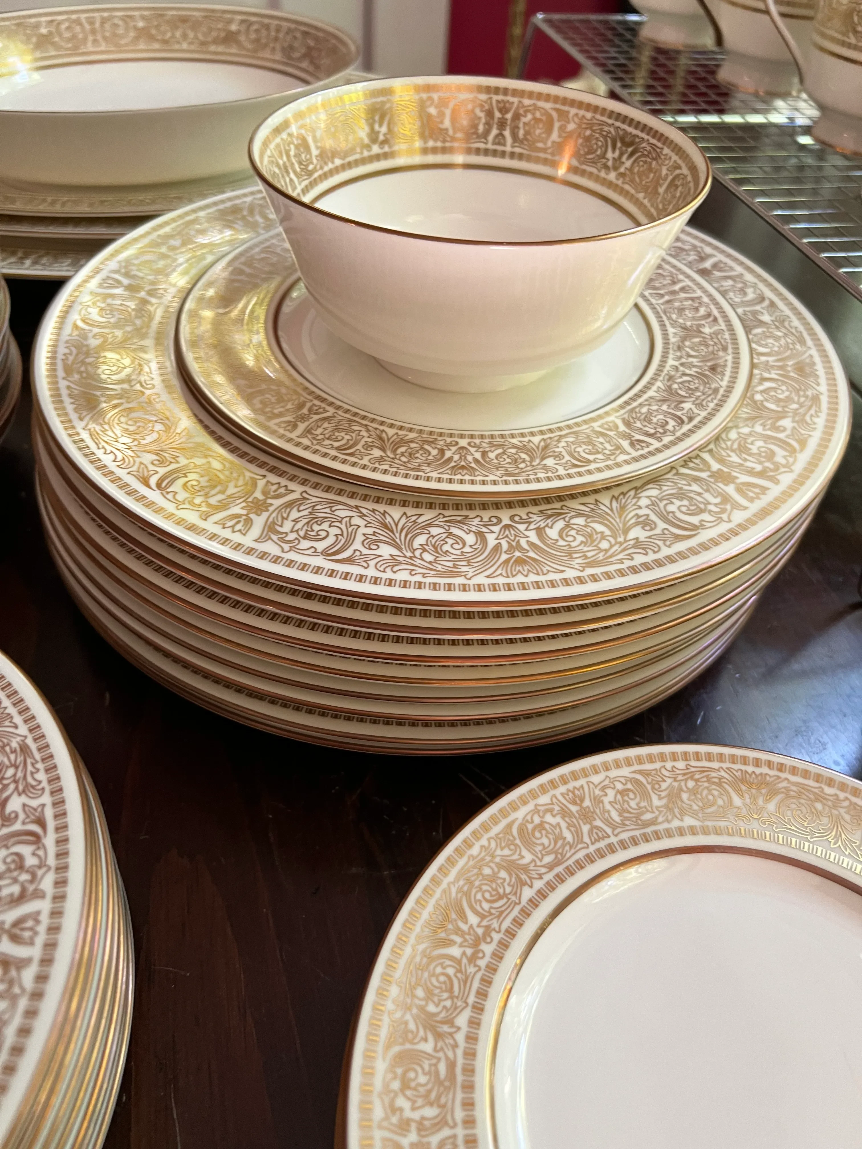 Broken Mikasa China Plates Vintage Oberlin By Mikasa Bone China