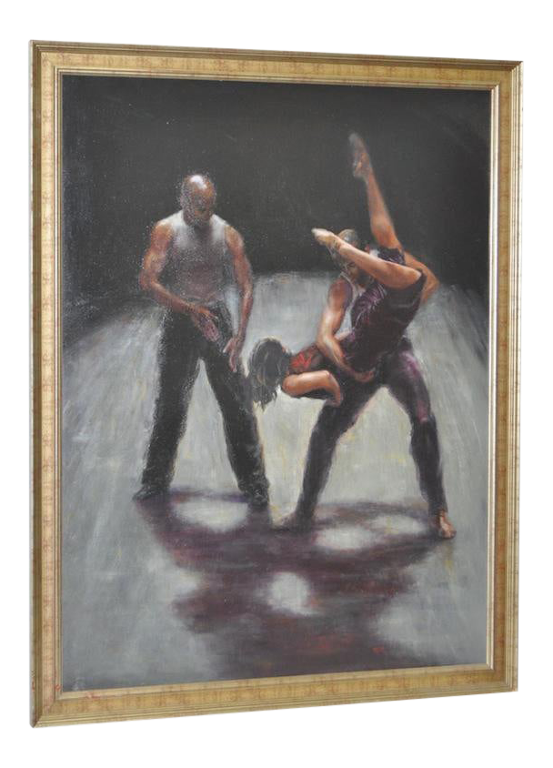 Contemporary Modern Dance Painting by Margaret Ware Chairish