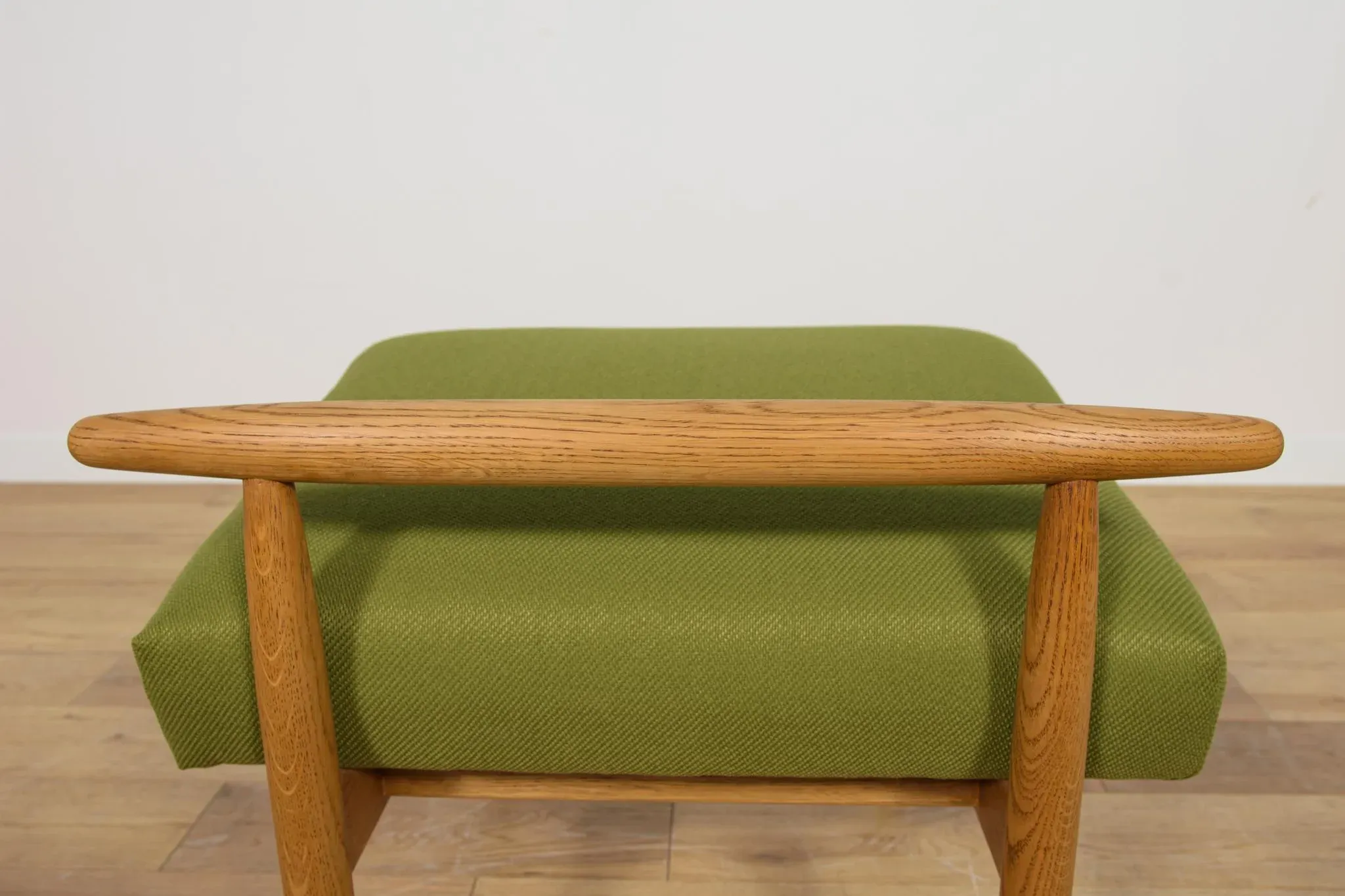 Oak Model J 65 Stool by Ejvind A. Johansson for FDB Møbler, Denmark, 1950s