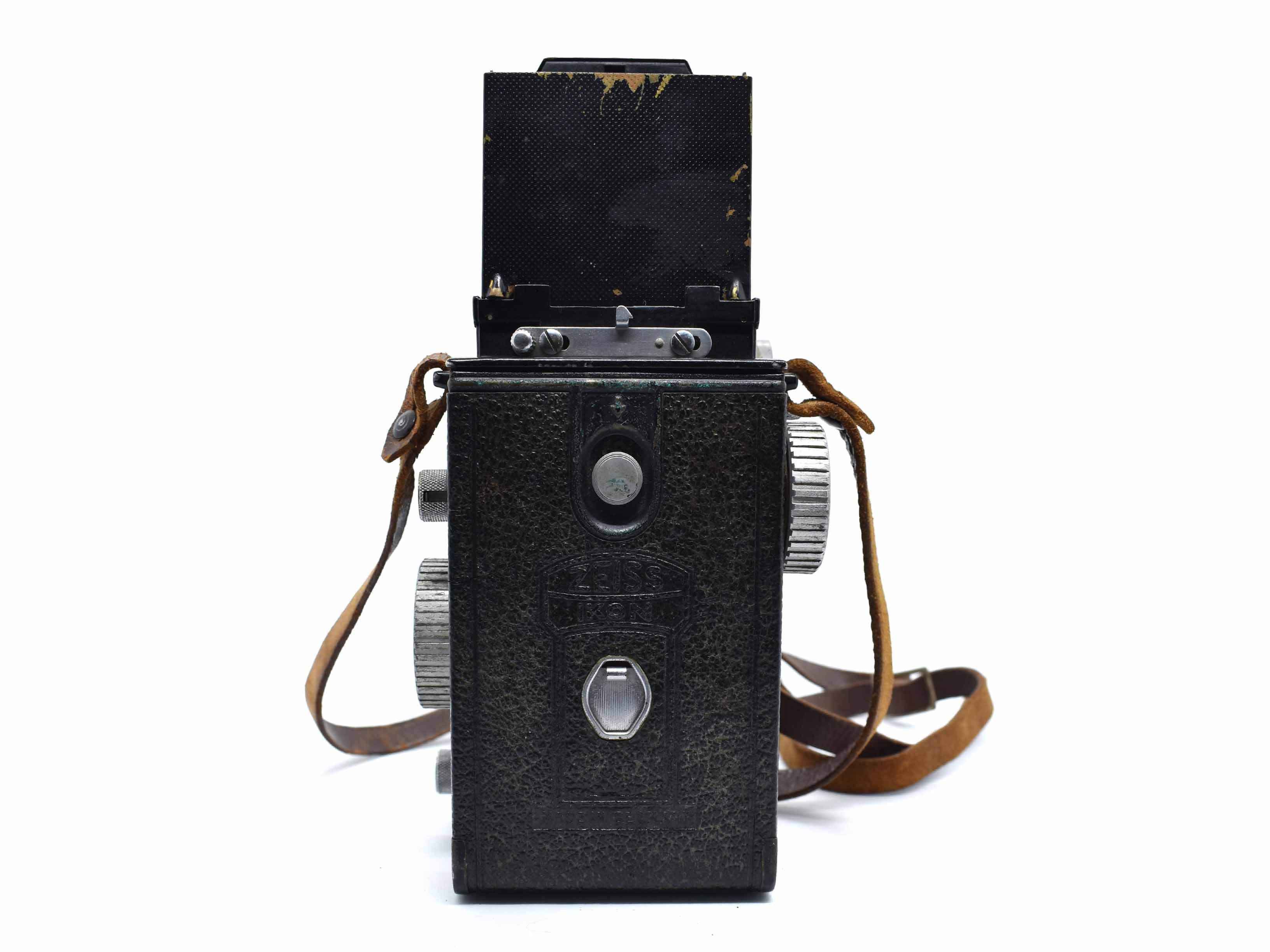1940's Zeiss Ikon Ikoflex 75mm Twin-Lens Reflex Camera With