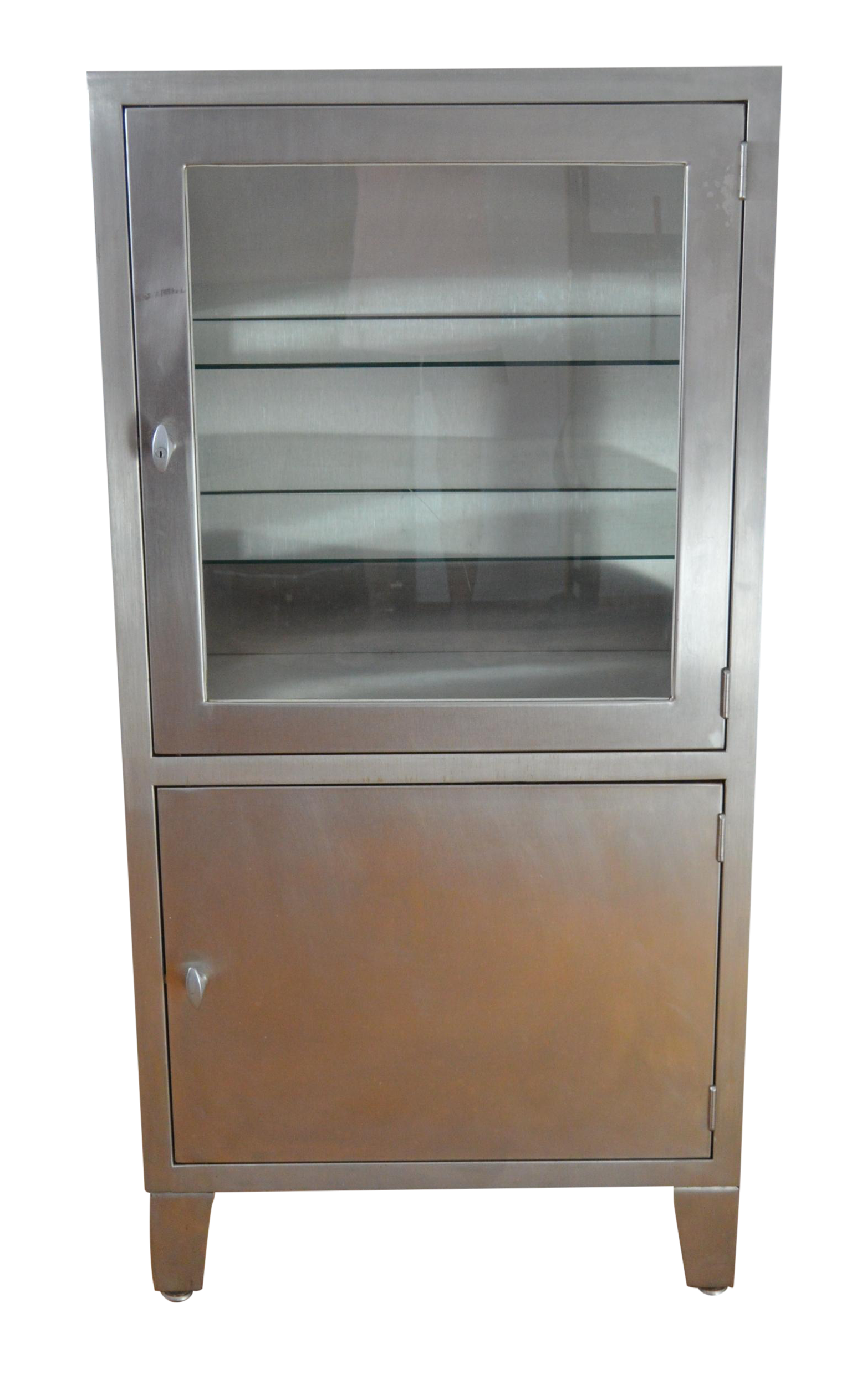Vintage Blickman Stainless Medical Cabinet Chairish