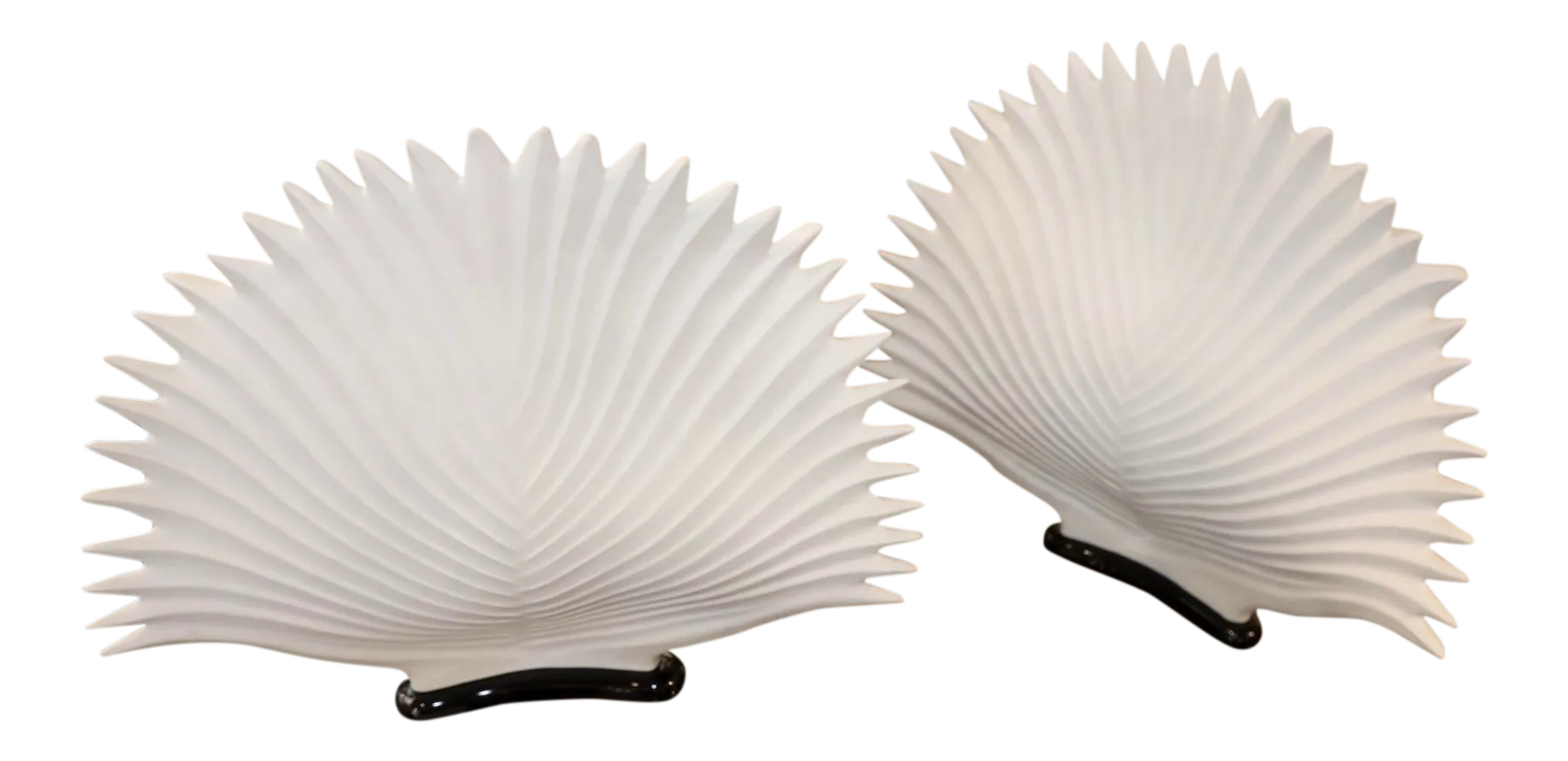 Italian Bisque Porcelain Lamps a Pair Chairish