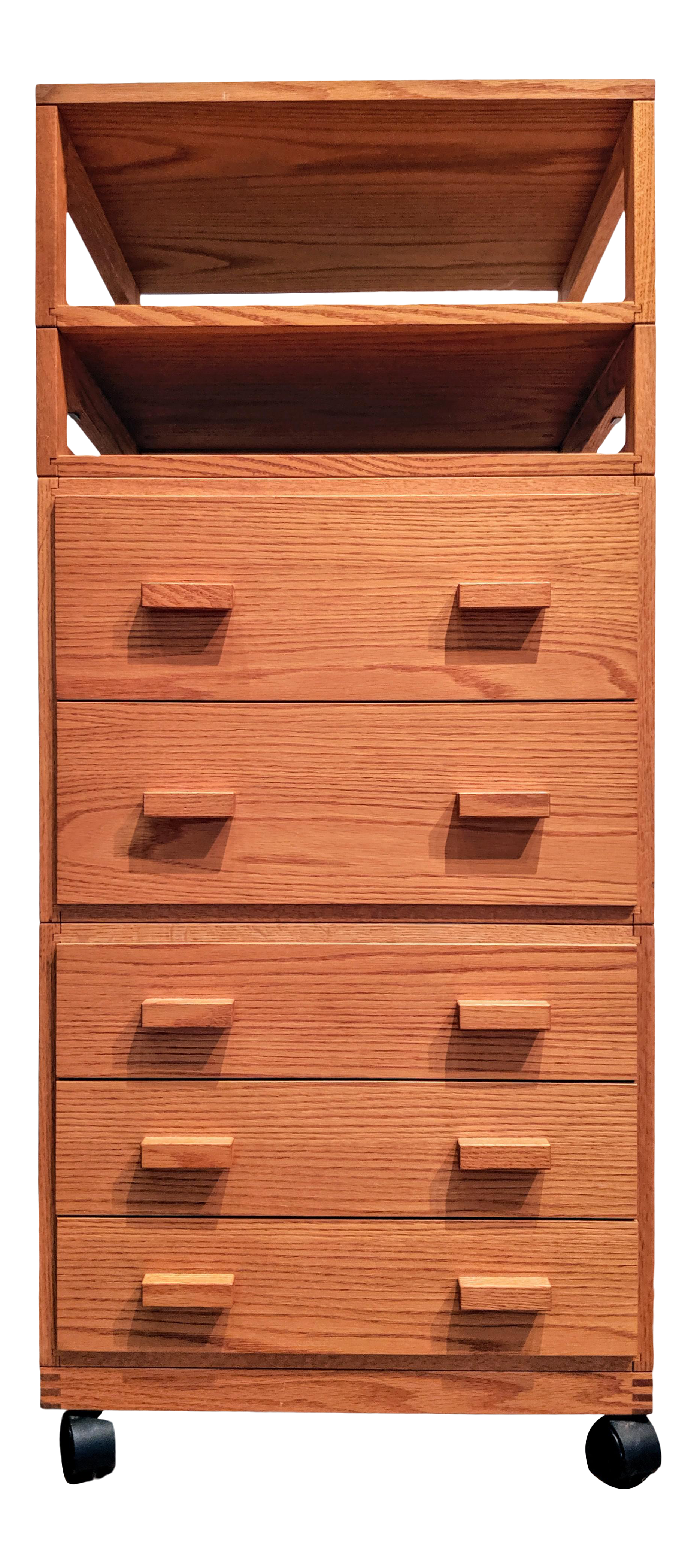 Slim Modernist Modular Cabinet Chest Of Drawers Chairish