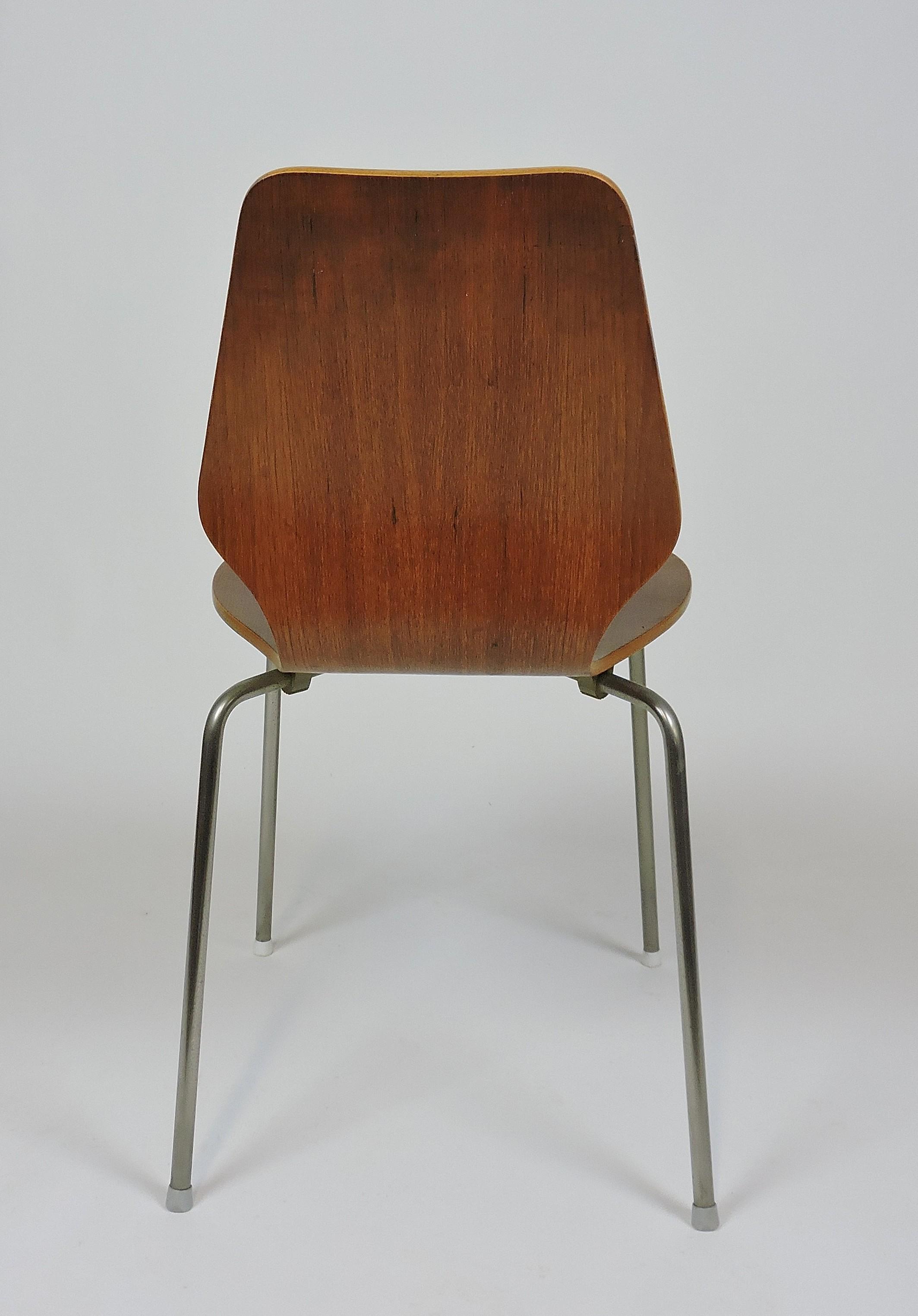 1960s Mid Century Danish Modern Bentwood Chair Chairish