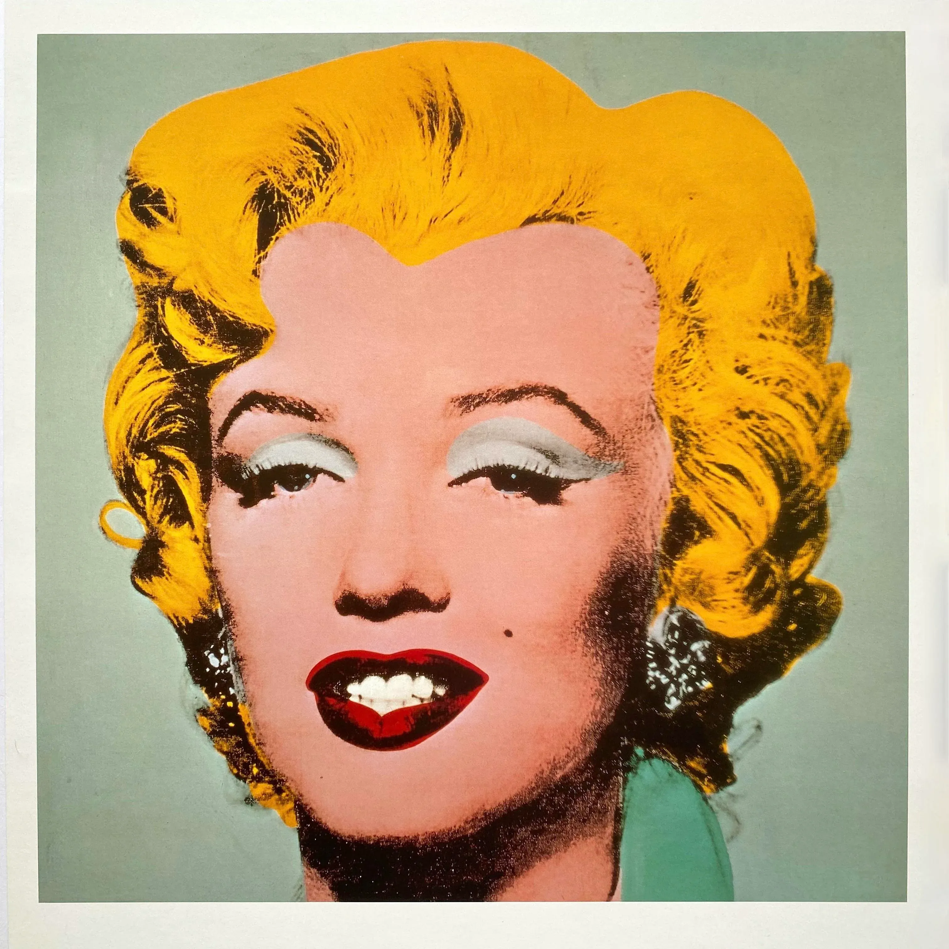 Andy Warhol Estate Vintage 1989 Iconic Pop Art Lithograph