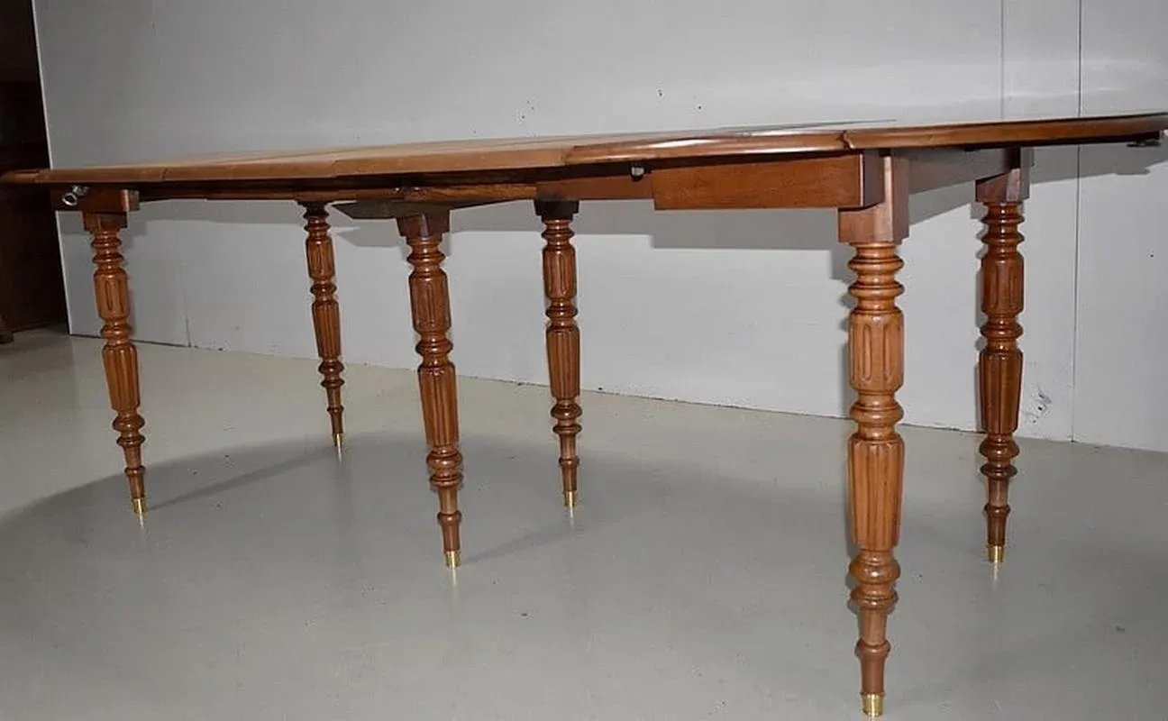 Louis-Philippe Mahogany Table Late