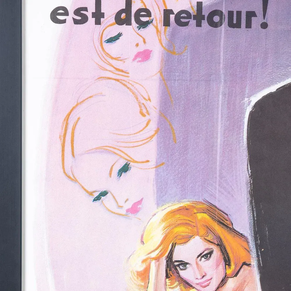 French Re-Release James Bond 007 \'From Russia With Love\' Poster, 1970s