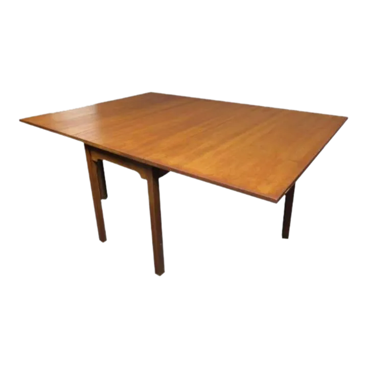 MidCentury Modern Drop Leaf Dining Table Chairish