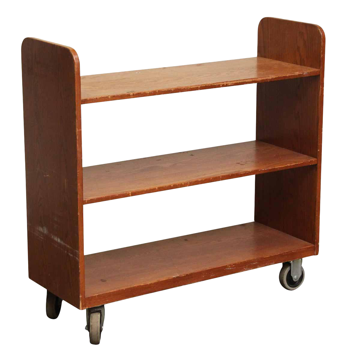 Vintage Library Book Cart Chairish