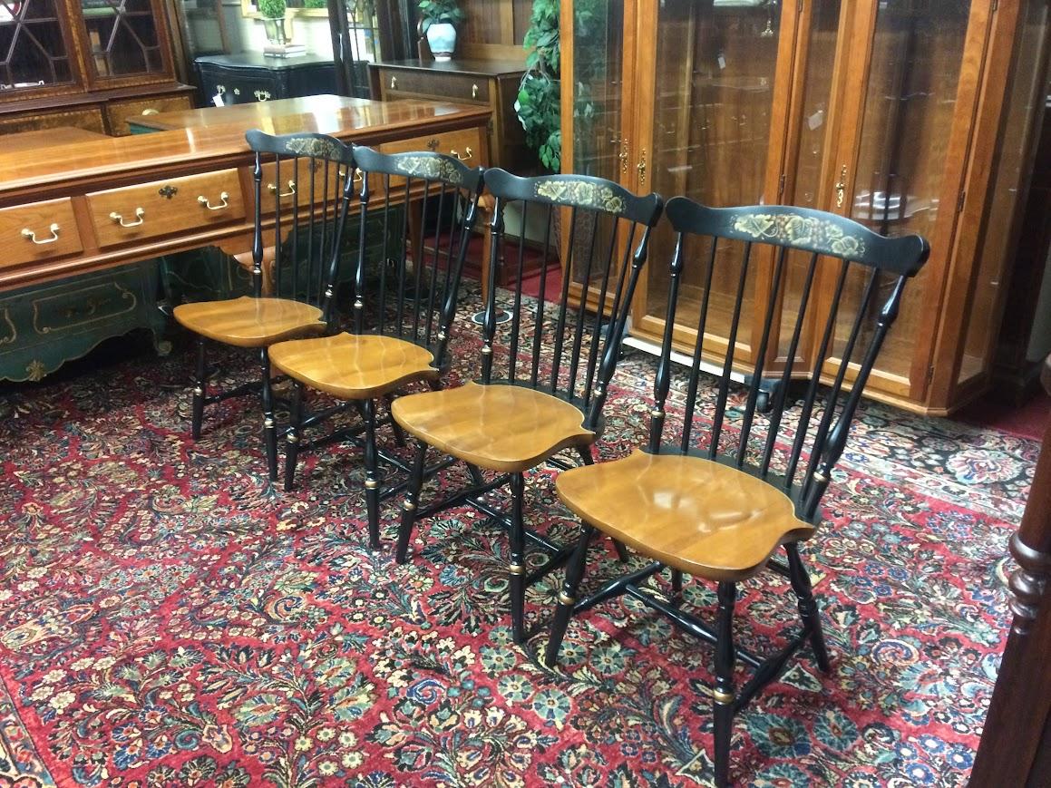 Vintage Dining Chairs, Hitchcock Furniture Chairs, Windsor Chairs