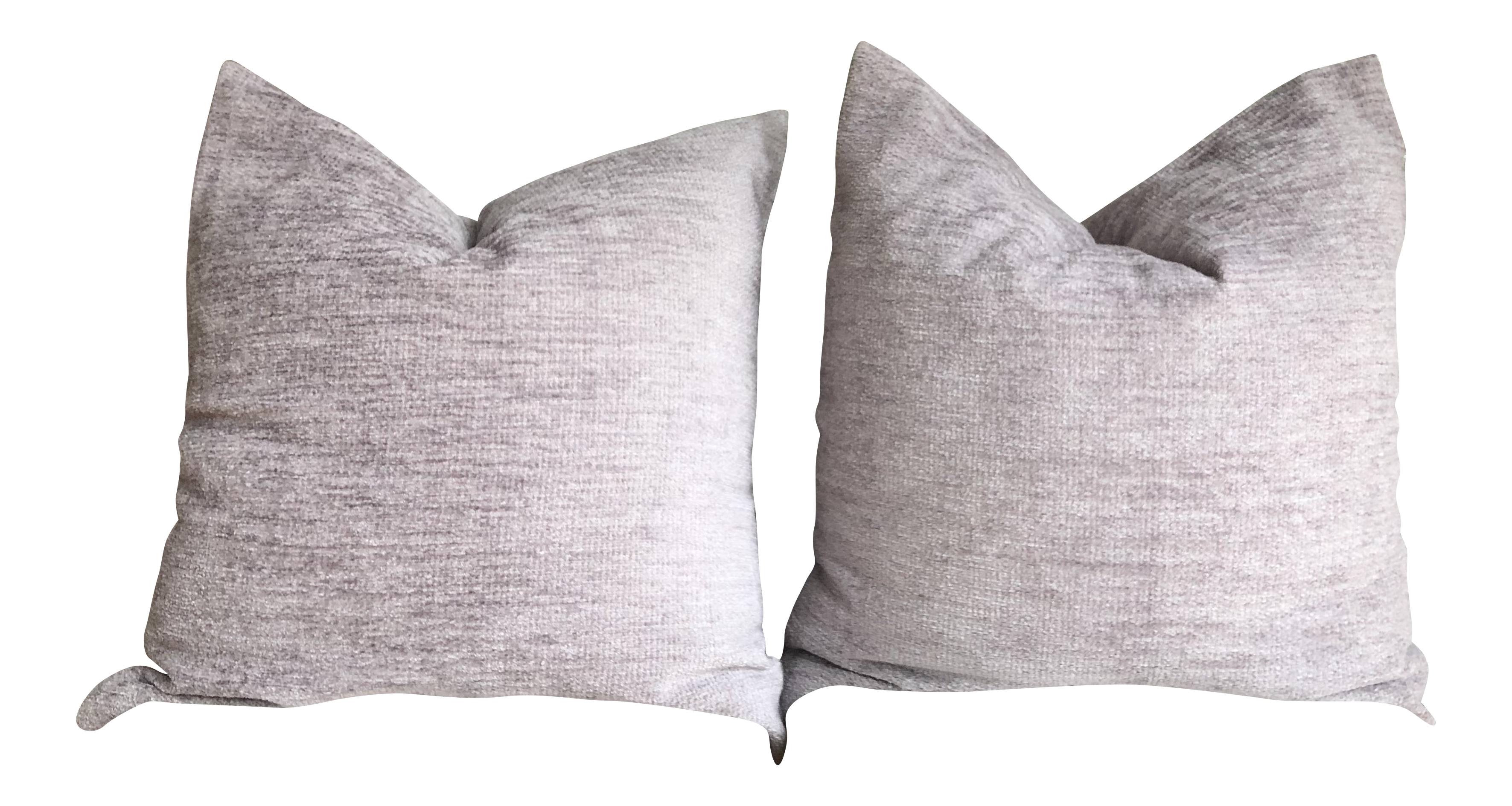 Cottage Custom Made California King Bed Shams In Lilac A Pair