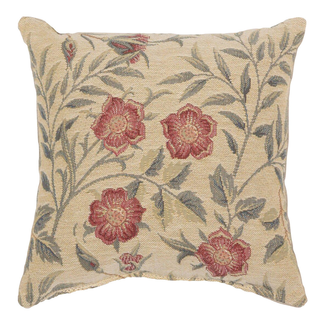 Morris Pimpernel Fibre Filled Tapestry Cushion Chairish