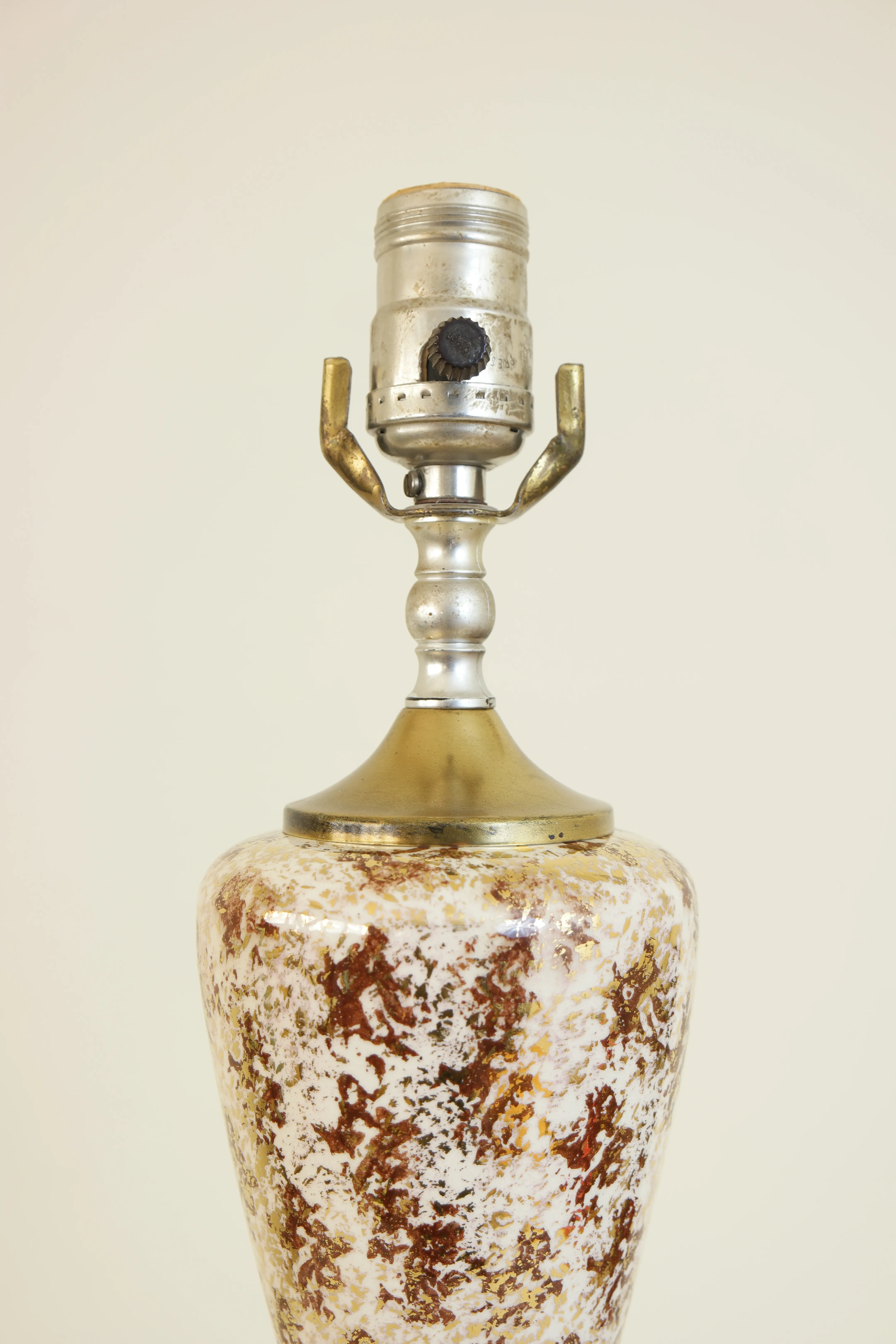 Starbucks Sangria and Gold Bling Tumblers Bundle1940s Vintage Gold & White Speckled Table Lamp