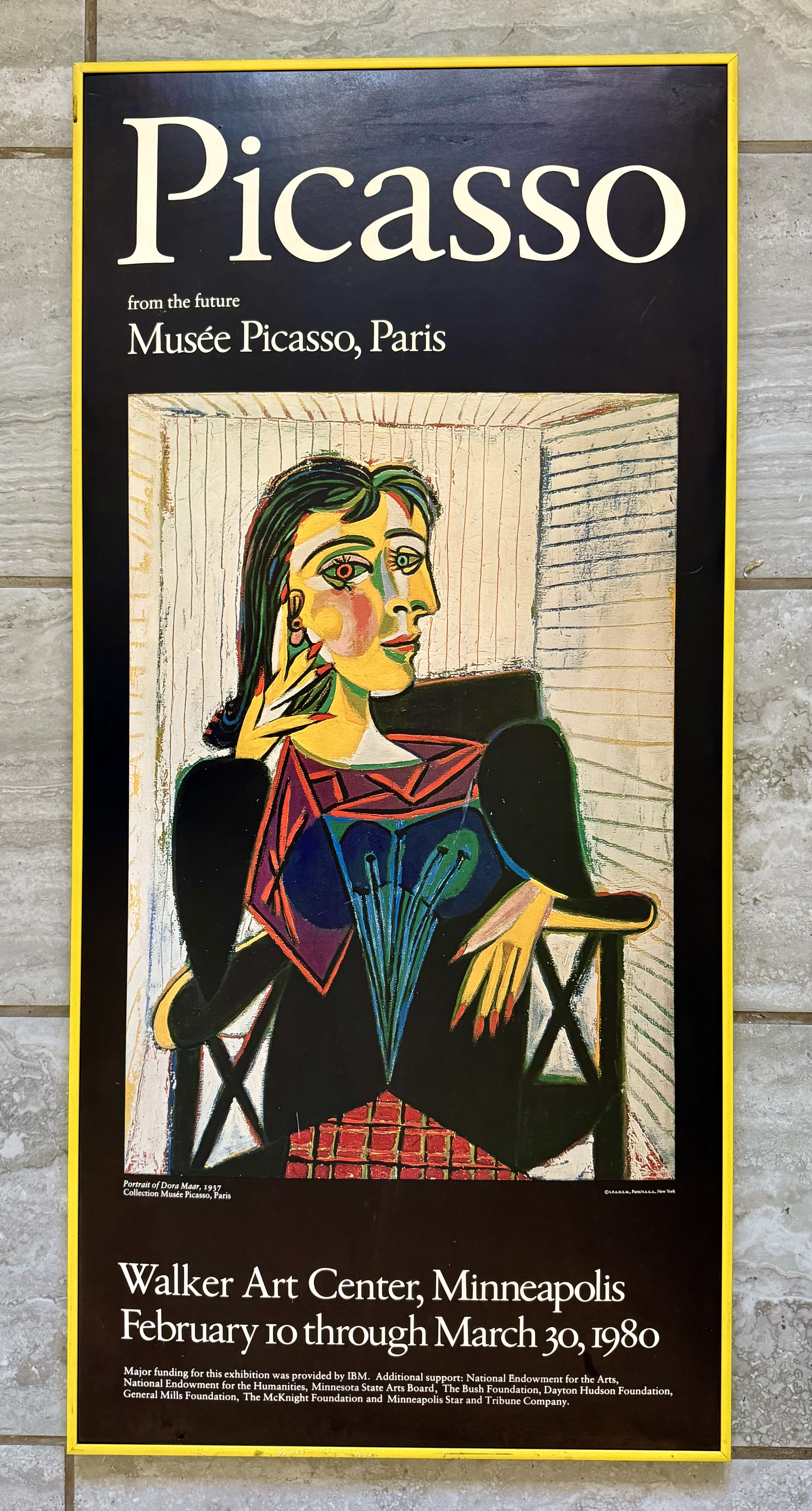 Pablo Picasso (1881-1973) Exhibit Poster, Musée Picasso