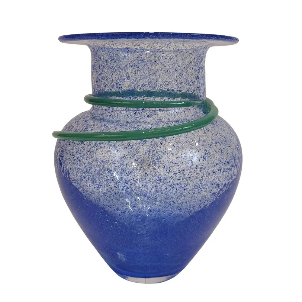 Blown Glass Vase by Monica Backström for Kosta Boda, 1980s | Chairish
