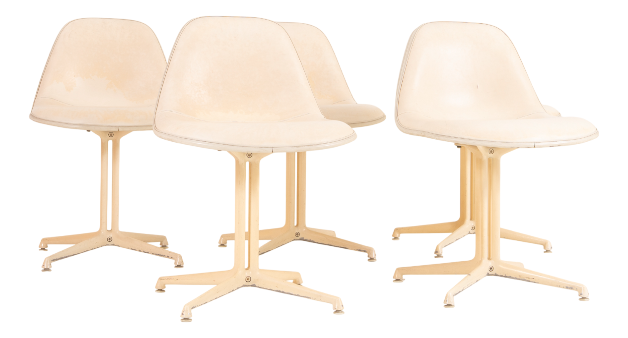 La Fonda Chairs by Charles & Ray Eames for Herman Miller, 1970s, Set of 5