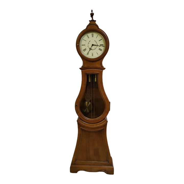 Contemporary Ethan Allen Grandfather Clock Chairish
