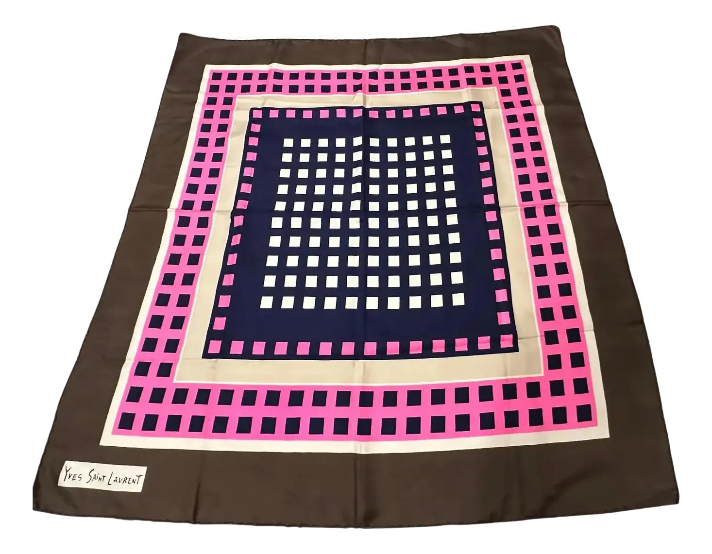 Silk Foulard Foulard Yves Saint Laurent Vintage Scarf Yves Saint