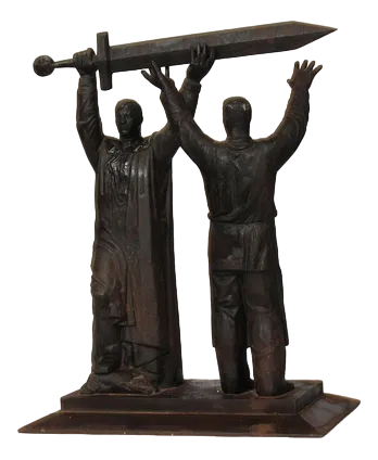 Kasli Cast Iron Figure