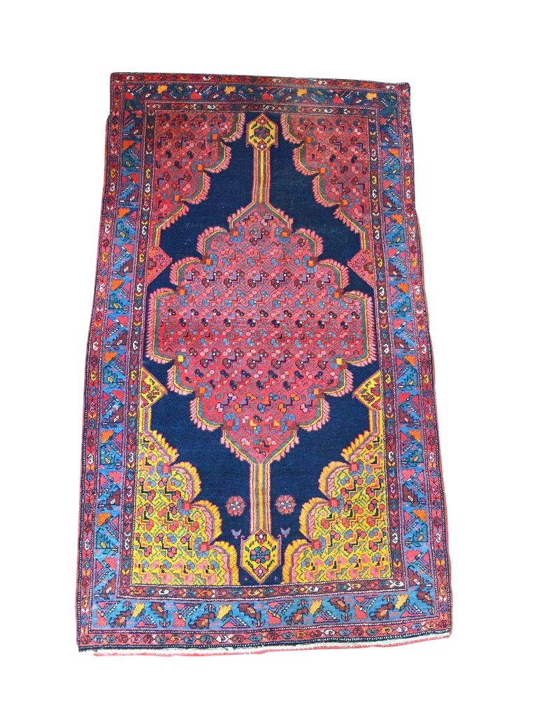 Bellwether Rugs "Cheshire" Vintage Wool Rug 4′3″ × 6′ Chairish