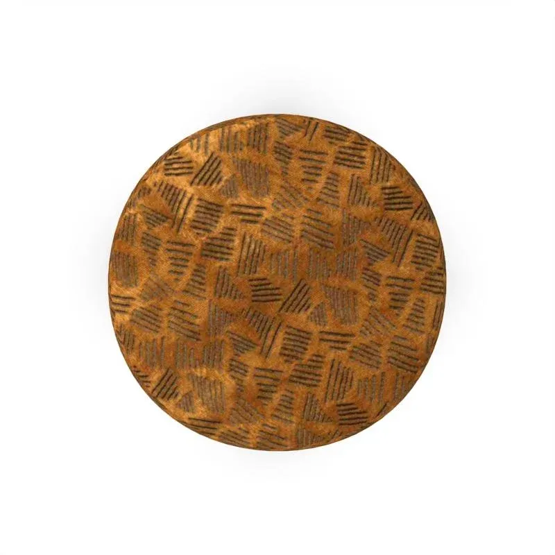 Pouf in Tobacco Colour by Alter Ego Studio