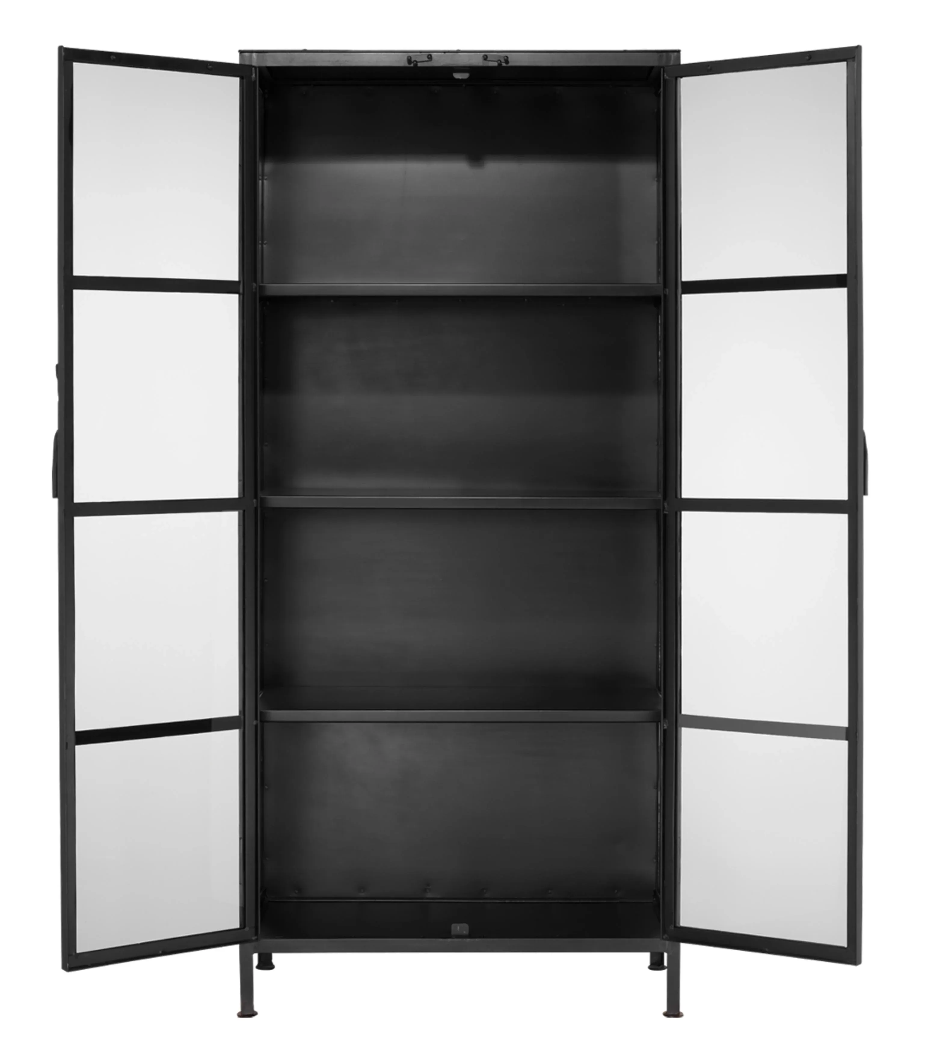 Jamie Young Union Tall Curio Iron Cabinet