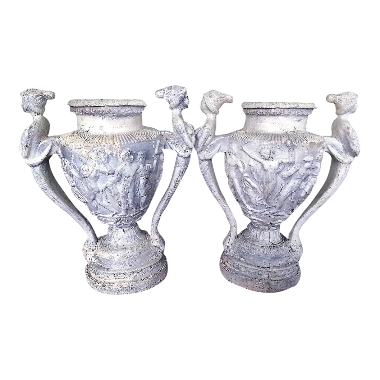 Vintage Grecian Urn/Planter a Pair Chairish