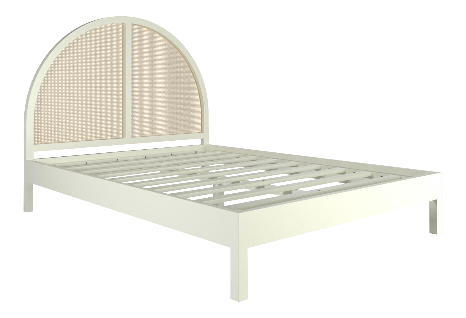 Eva Bed Queen Simply White Chairish
