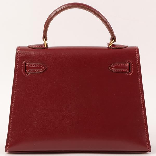 Hermes 1958 Made Mini Mini Kelly Bag Rouge H