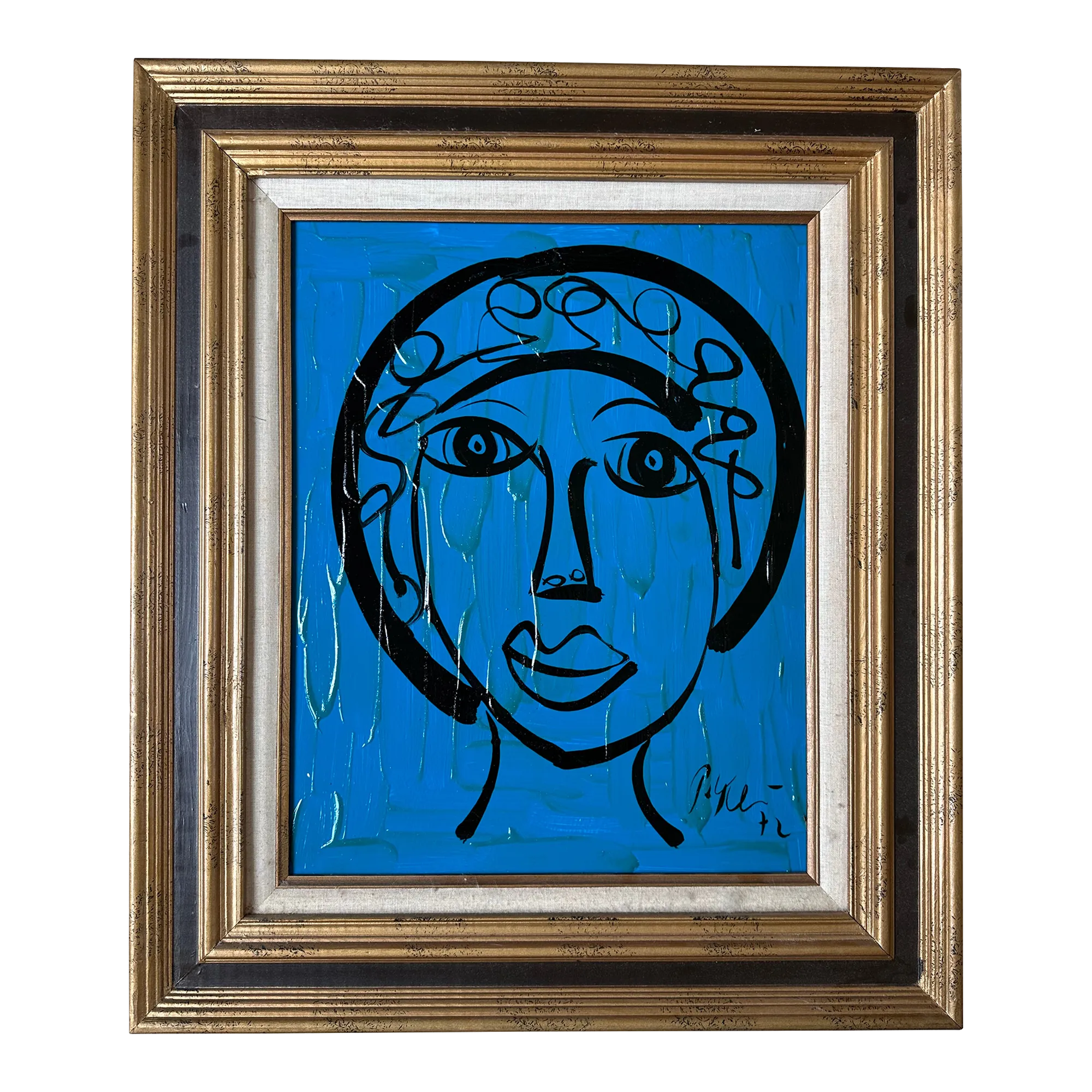 Original Peter Keil Painting, Dated 1972