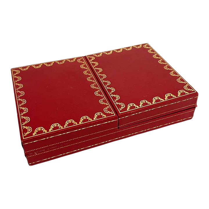 Cartier les must de Cartier ボックスメモパッド Le Must De Cartier Playing Card Game Box, France 1970s