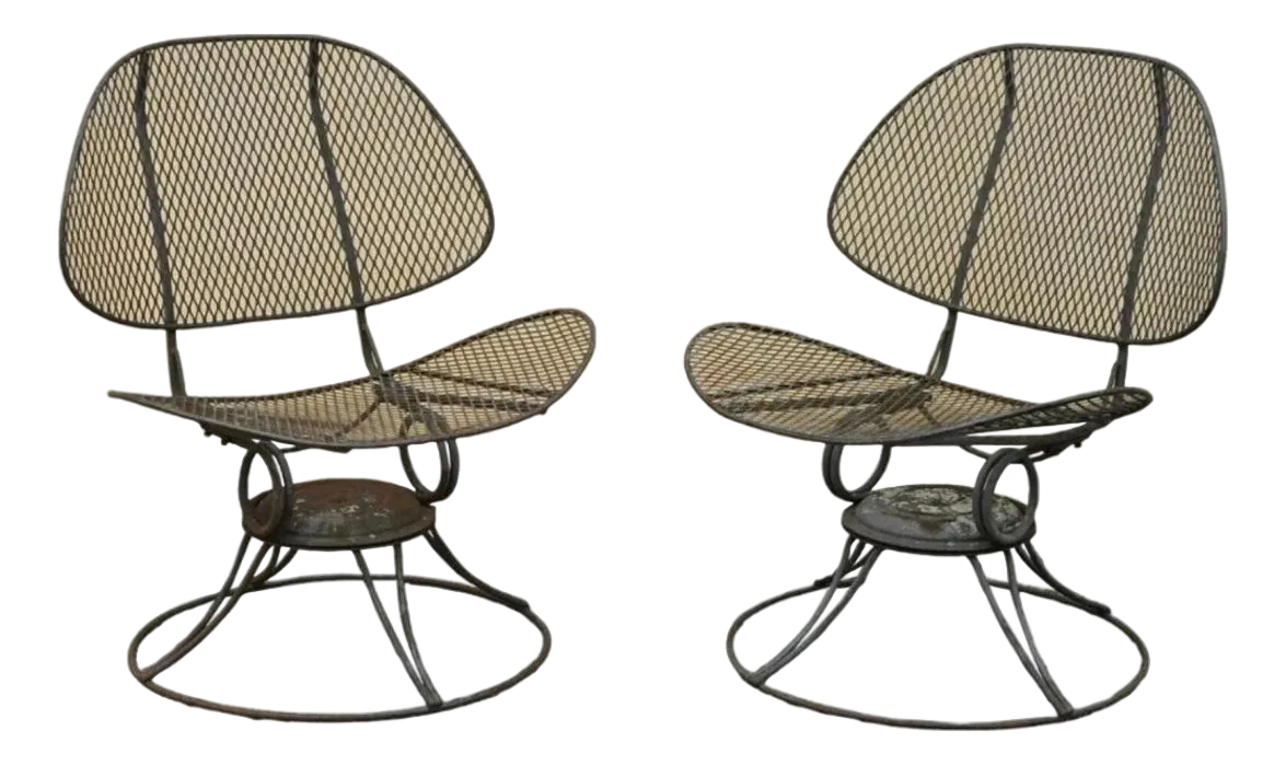 Mid 20th Century Homecrest Clam Shell Casino Salterini Style