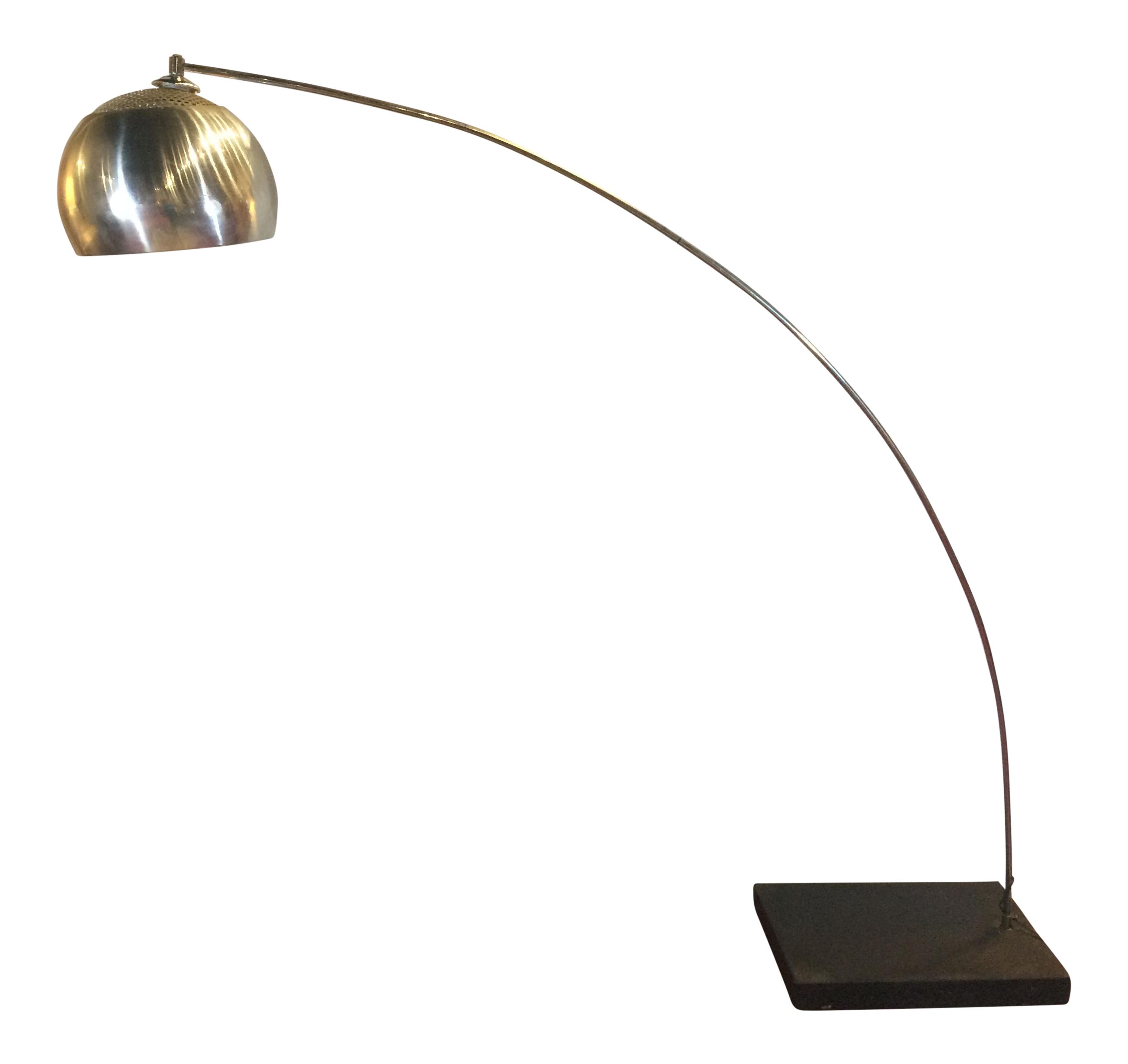 mid century modern arc lamp