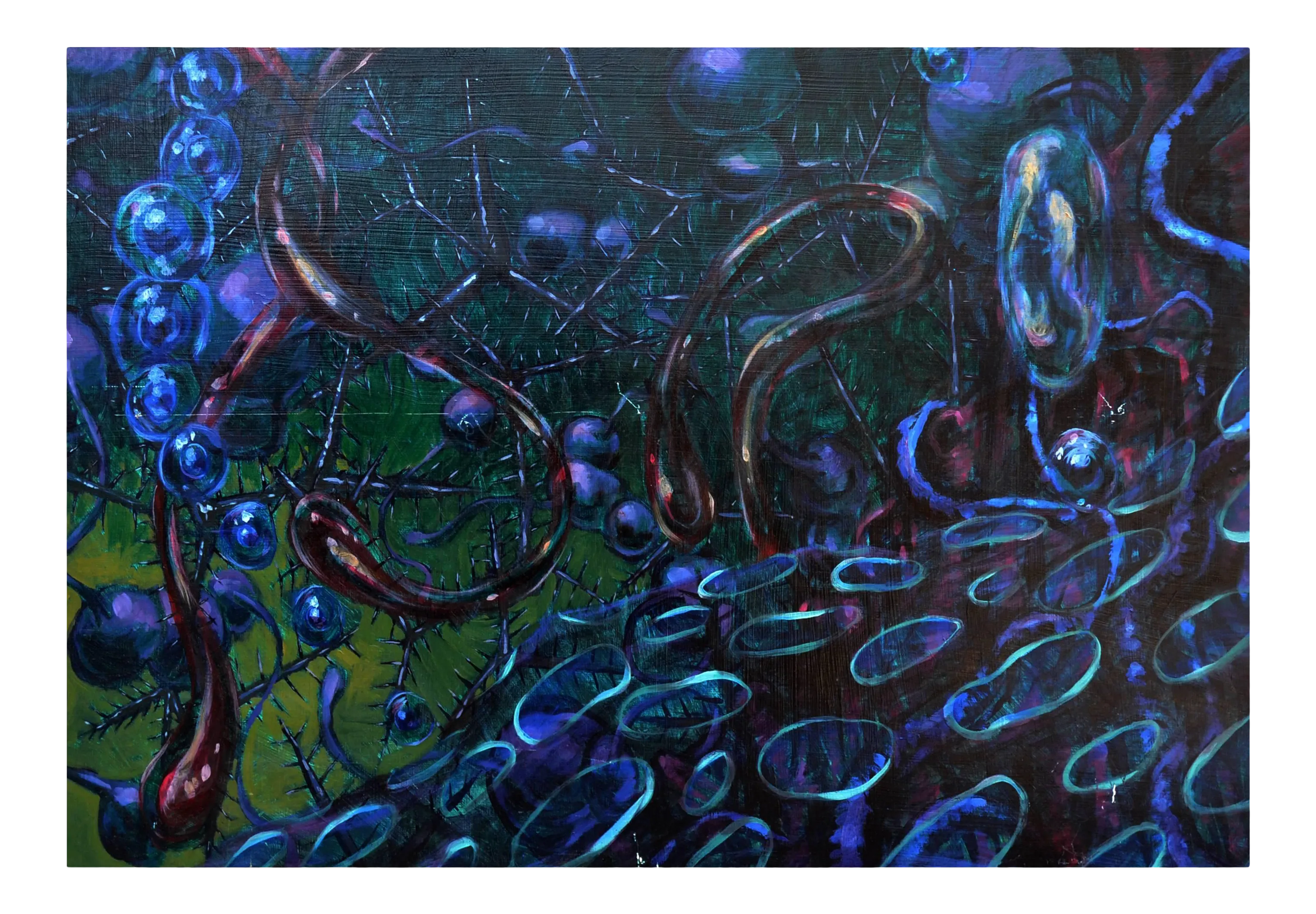 abstract-acrylic-painting-of-a-microcosmic-realm-purple-and-blue-dissonance-1969-2780