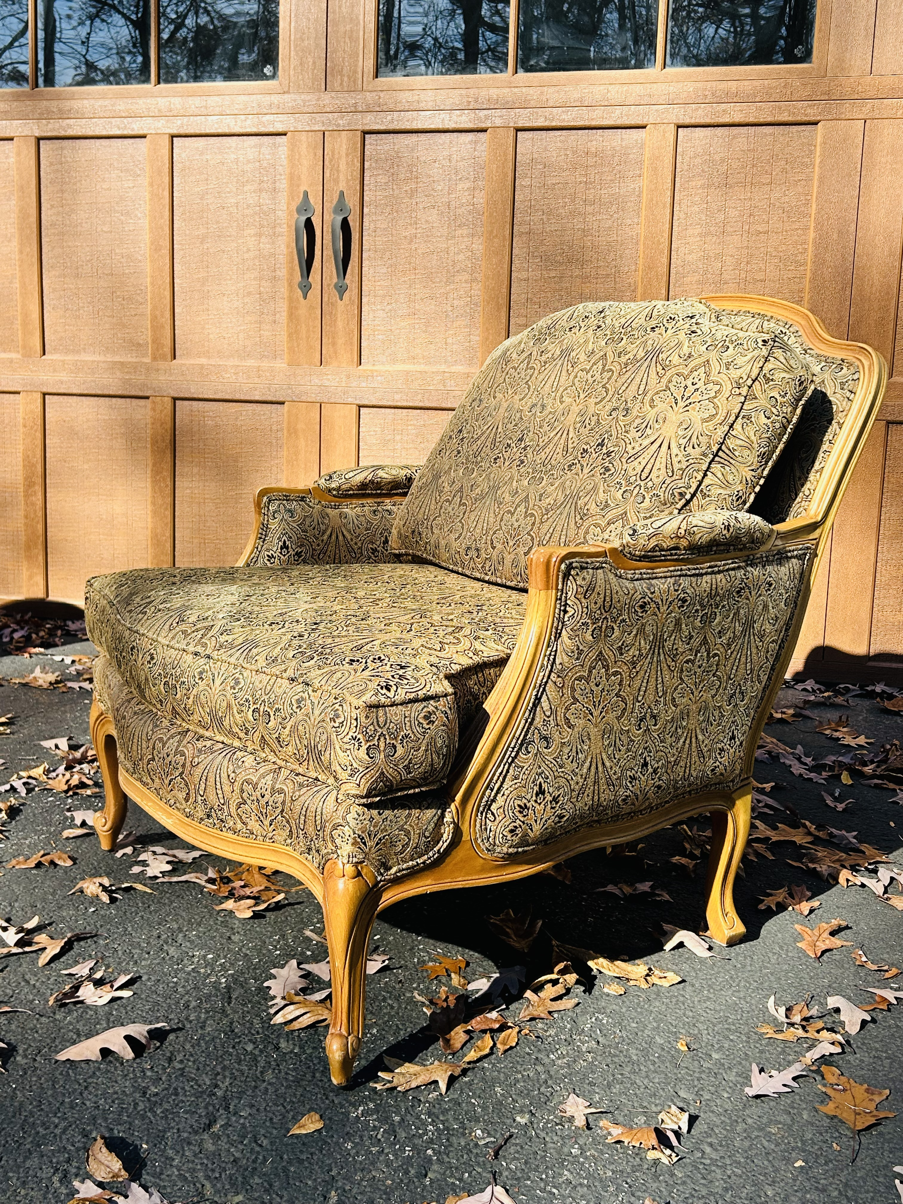 French Louis Xiv Louis Xv Chair Reproduction Louis XV Rocaille