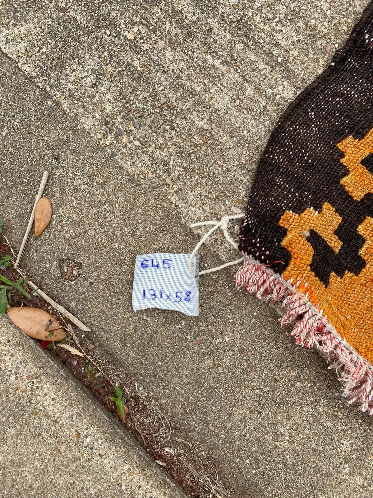 Vintage Turkish Caucasian Kilim Rug