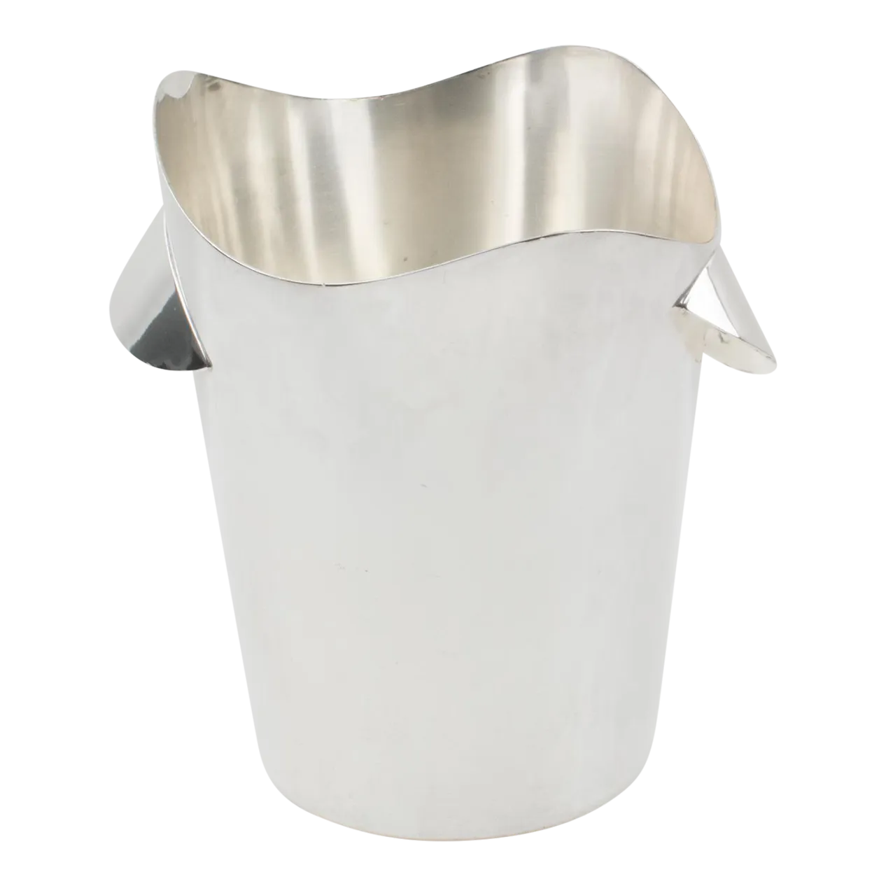 Wiskemann Modernist Silver Plate Champagne Ice Bucket Wine Cooler