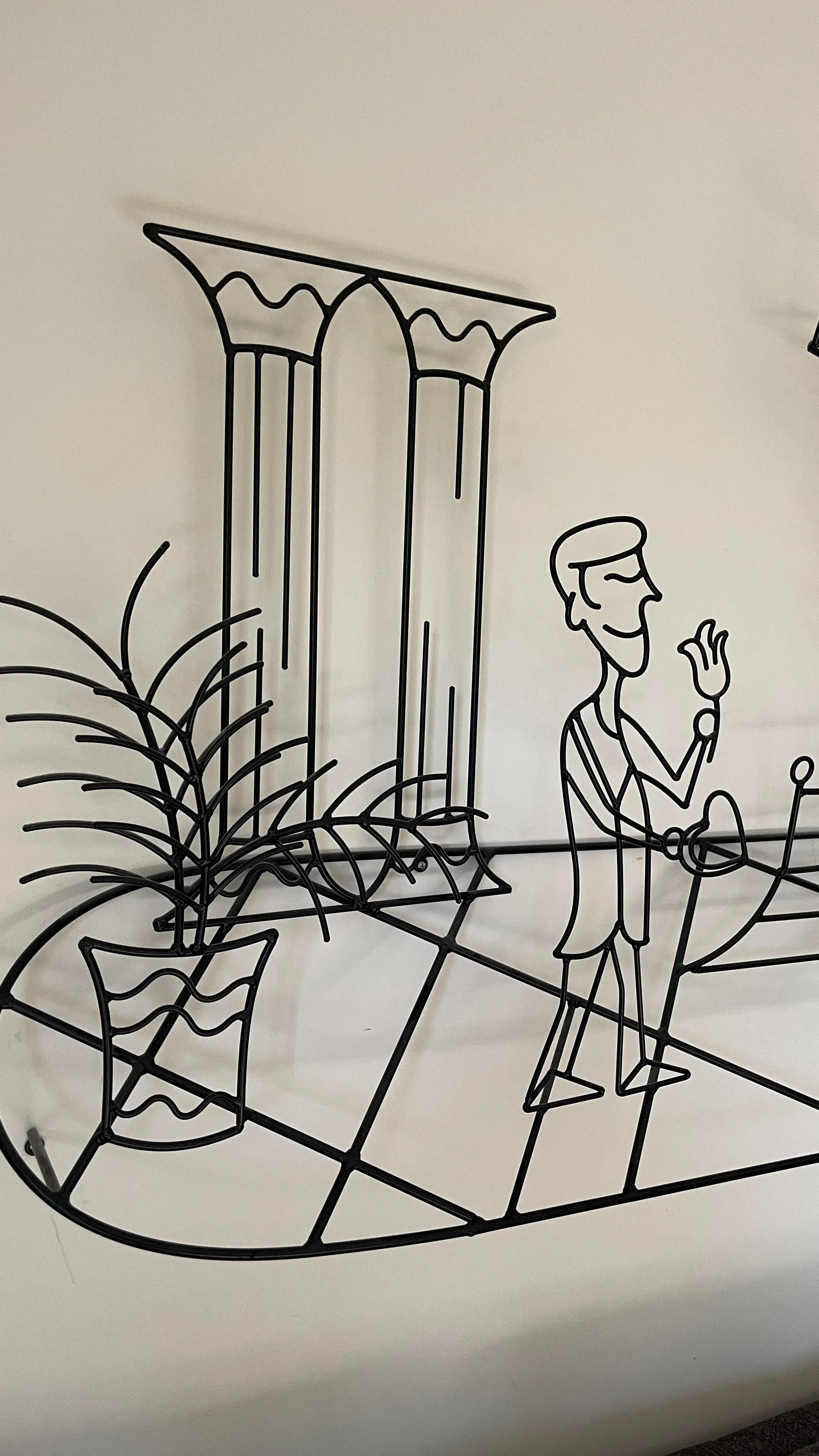 【美品】BARRETT DEBUSK （バレット・デブスク）　スチールアート Barrett Debusk 1990 