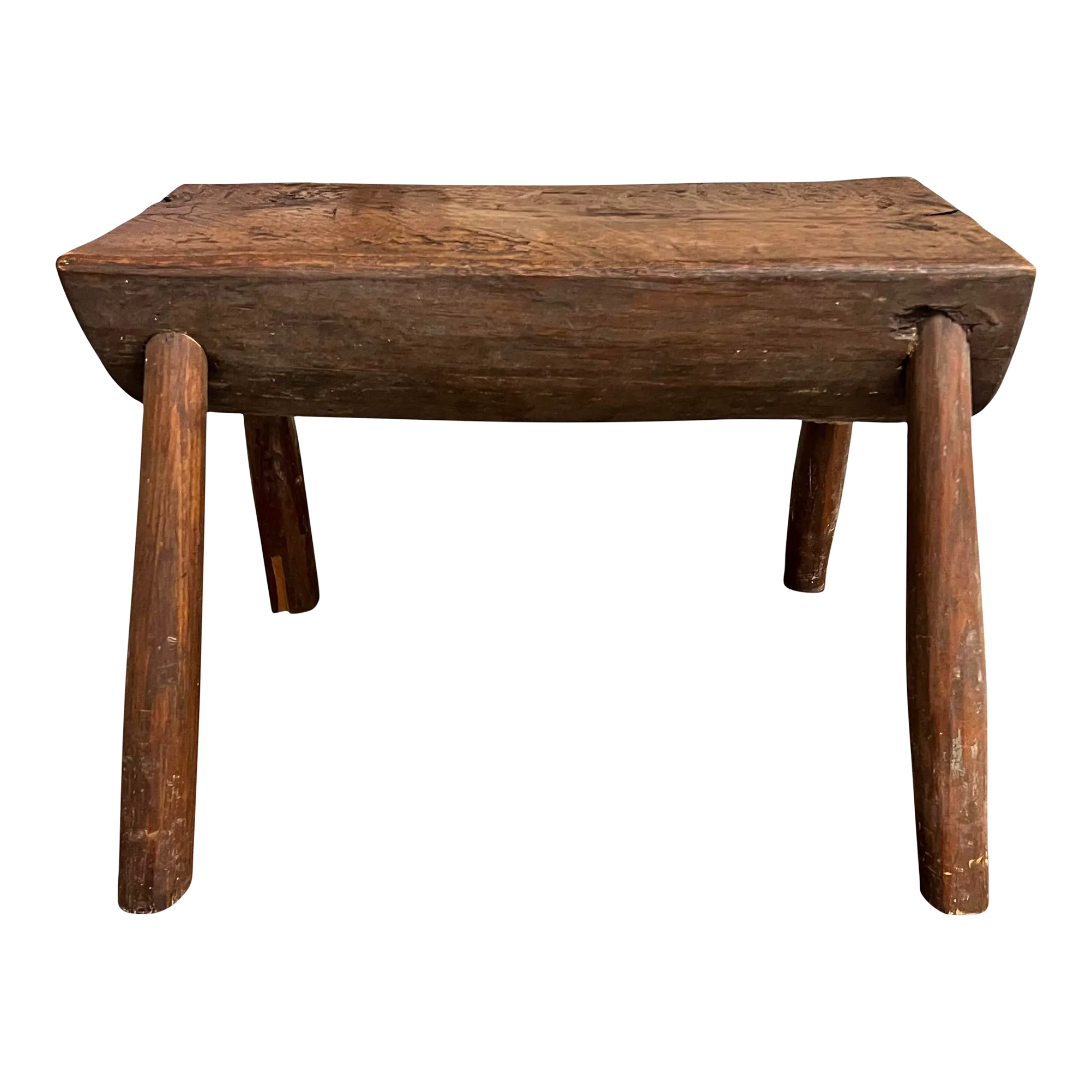 Early 20th Century American Primitive Milking Stool Chairish