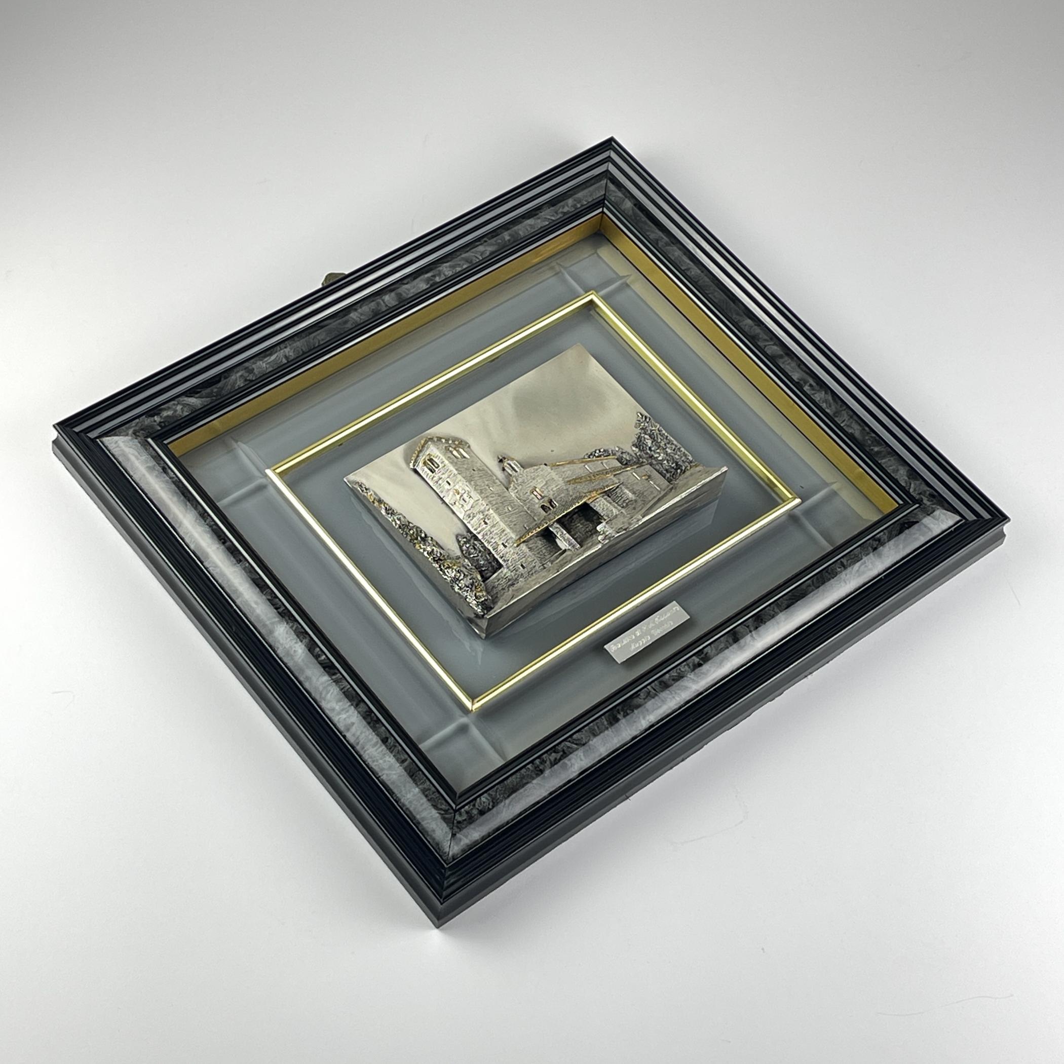 銀版画　イタリア製　　Silver art made in Italy 銀版画 イタリア製 Silver art made in Italy 銀版画イタリア製