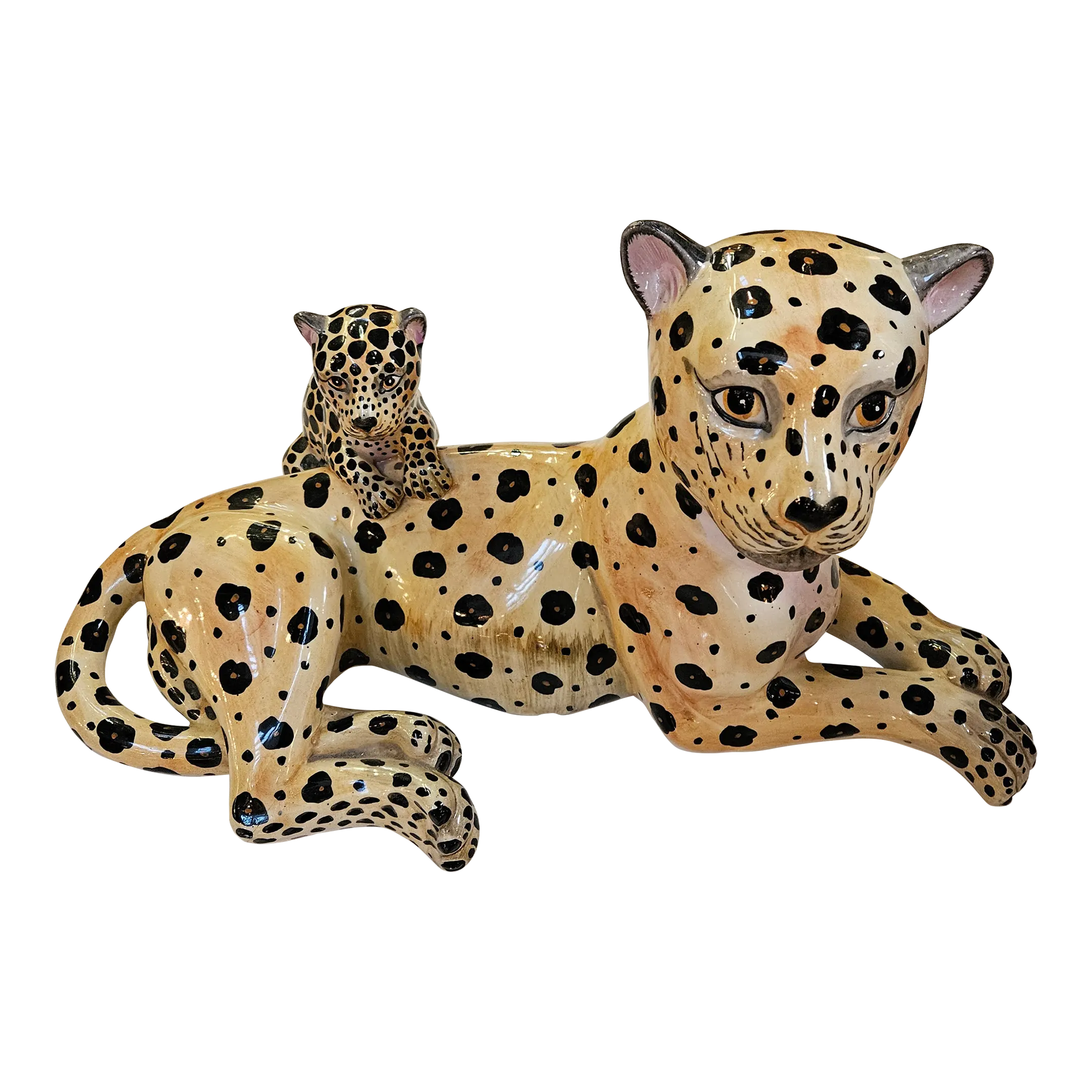 Yellow 贖え Leopard fam 』by Zuberi 60*60cm