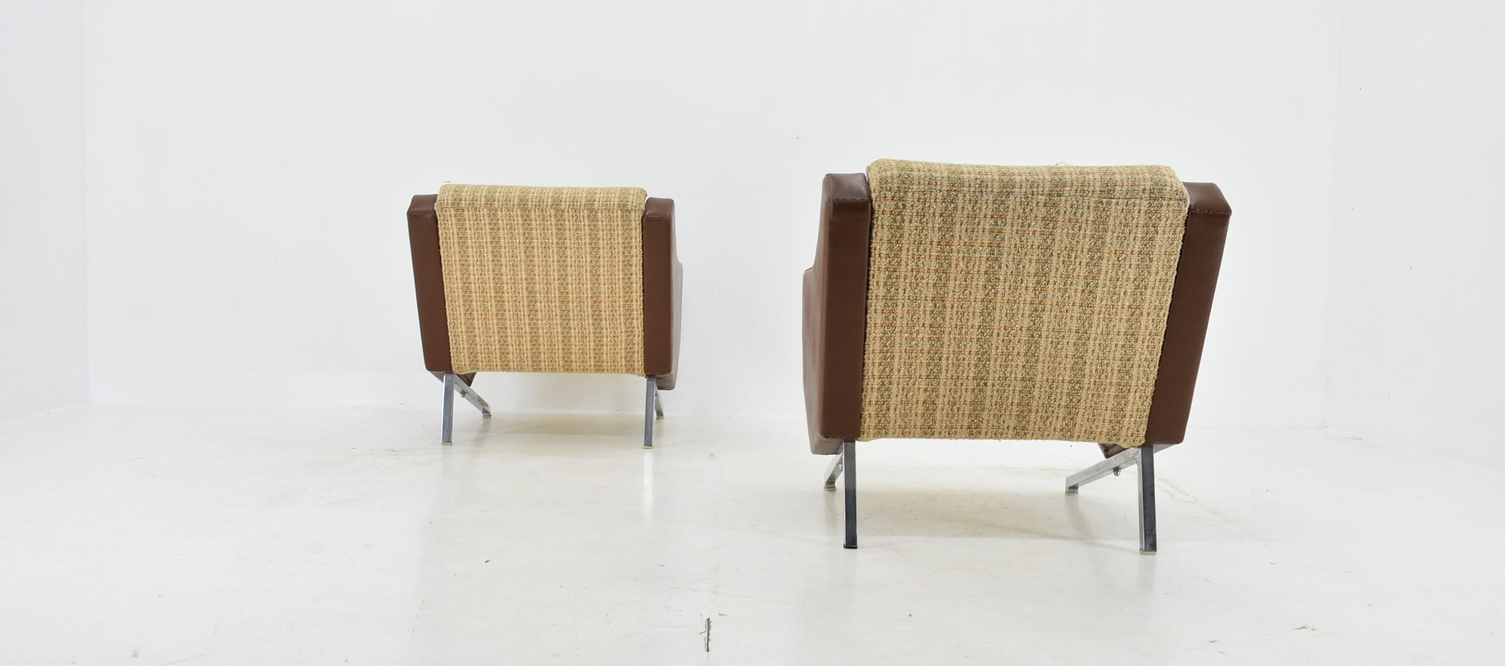 Set of Italian Armchairs, 1960s